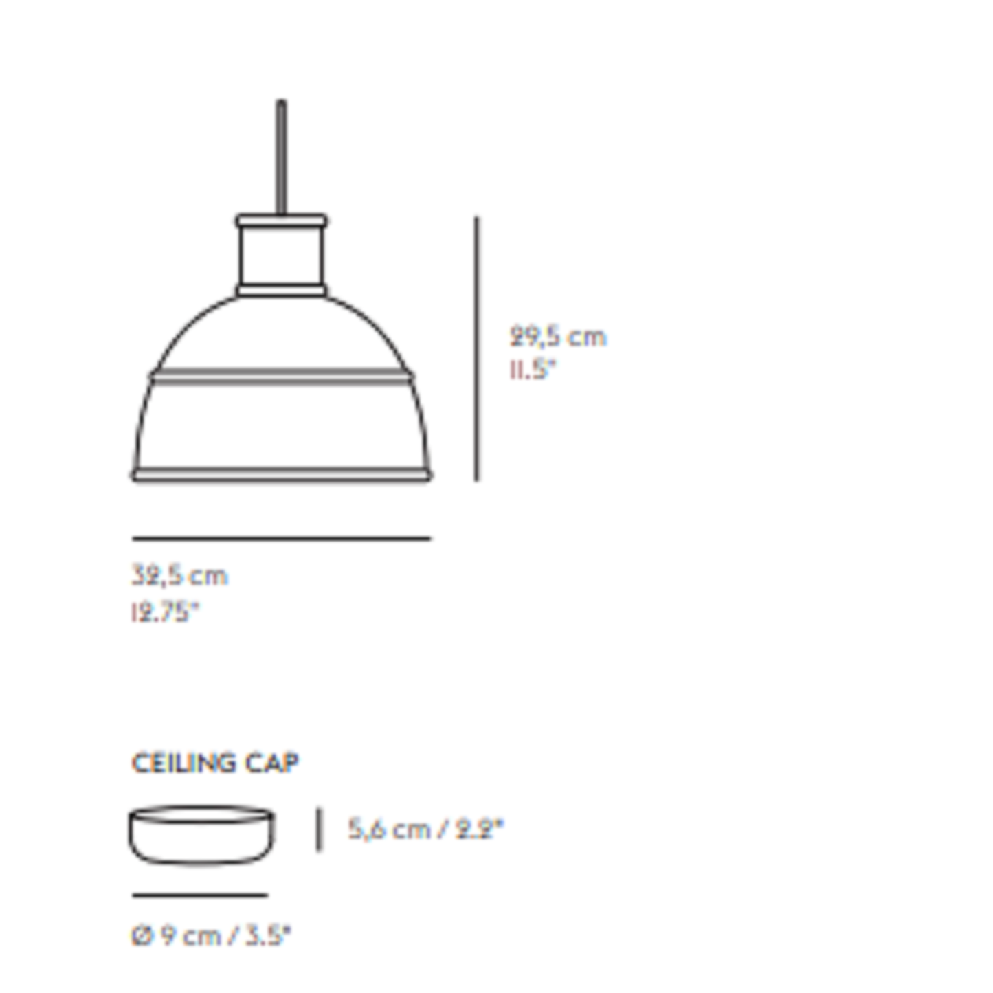 muuto Unfold Pendant Lamp Pendelleuchte Deckenlampe