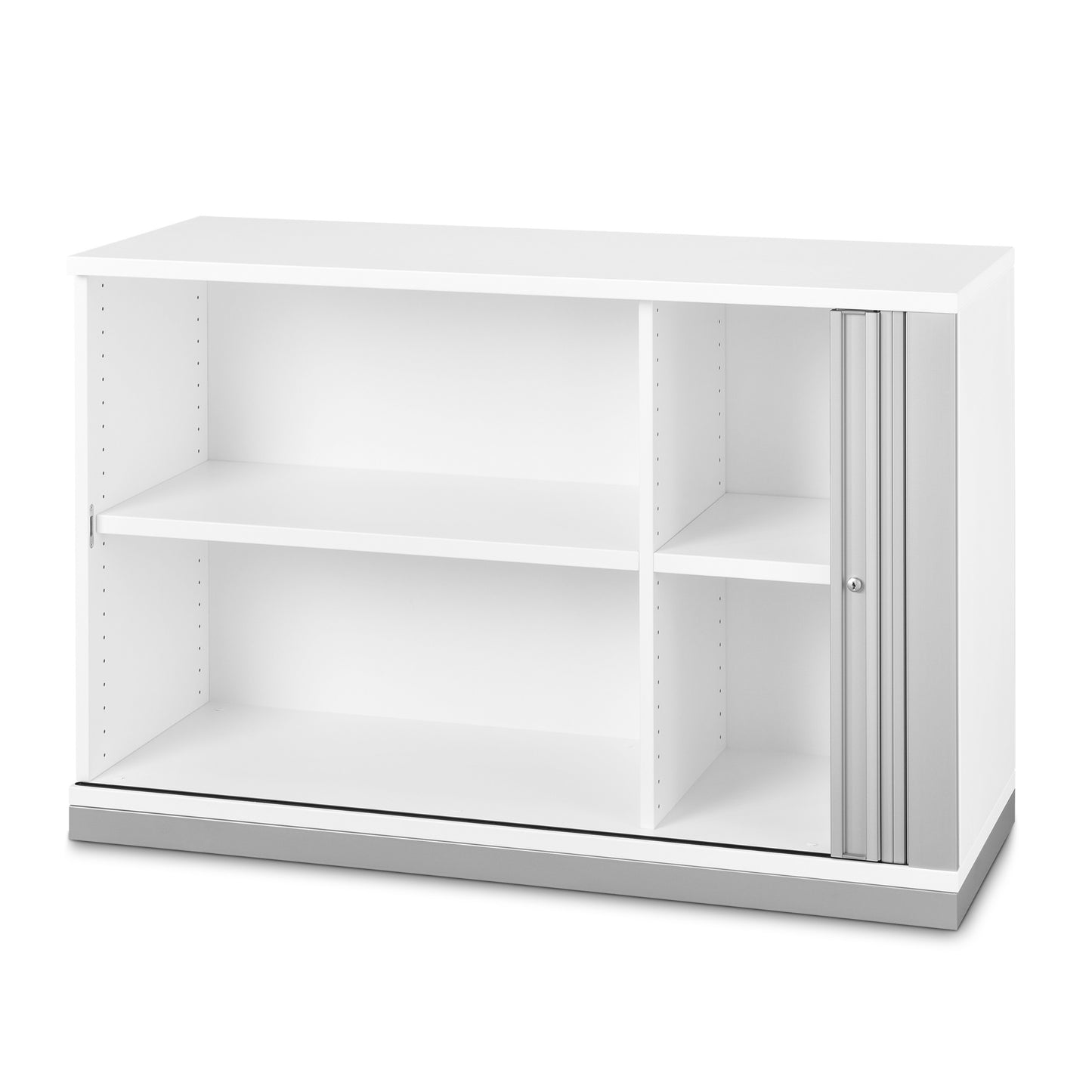 FM Querrolladenschrank endless Sideboard B 120 cm 2 OH - Farbe wählbar