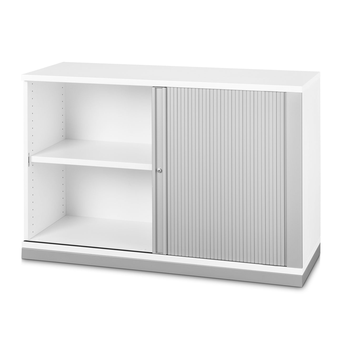 FM Querrolladenschrank endless Sideboard B 120 cm 2 OH - Farbe wählbar
