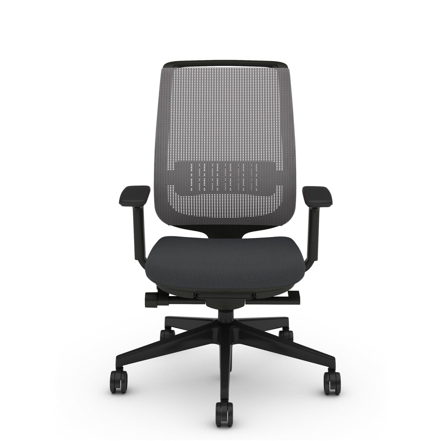 Steelcase Reply Air Bürostuhl mit Armlehnen Netzrücken Sitzbezug Atlantic - konfigurierbar