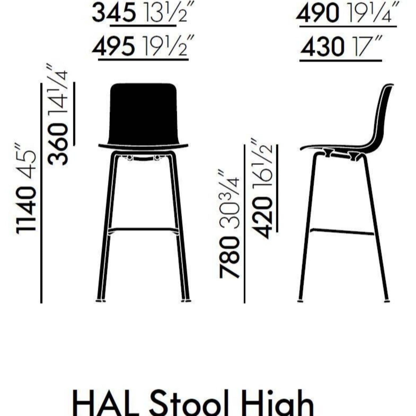 vitra HAL Stool