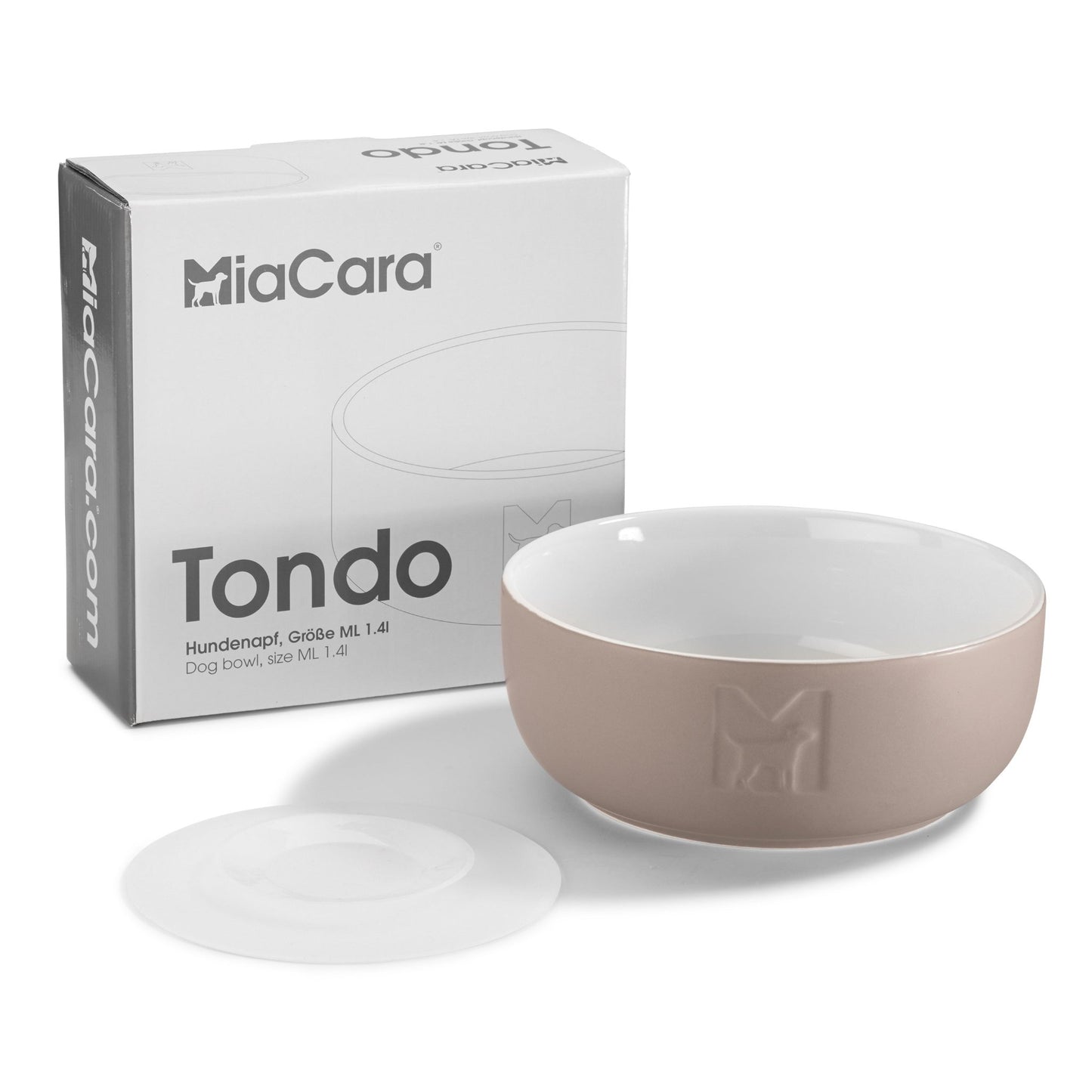 MiaCara Tondo Napf Taupe ML
