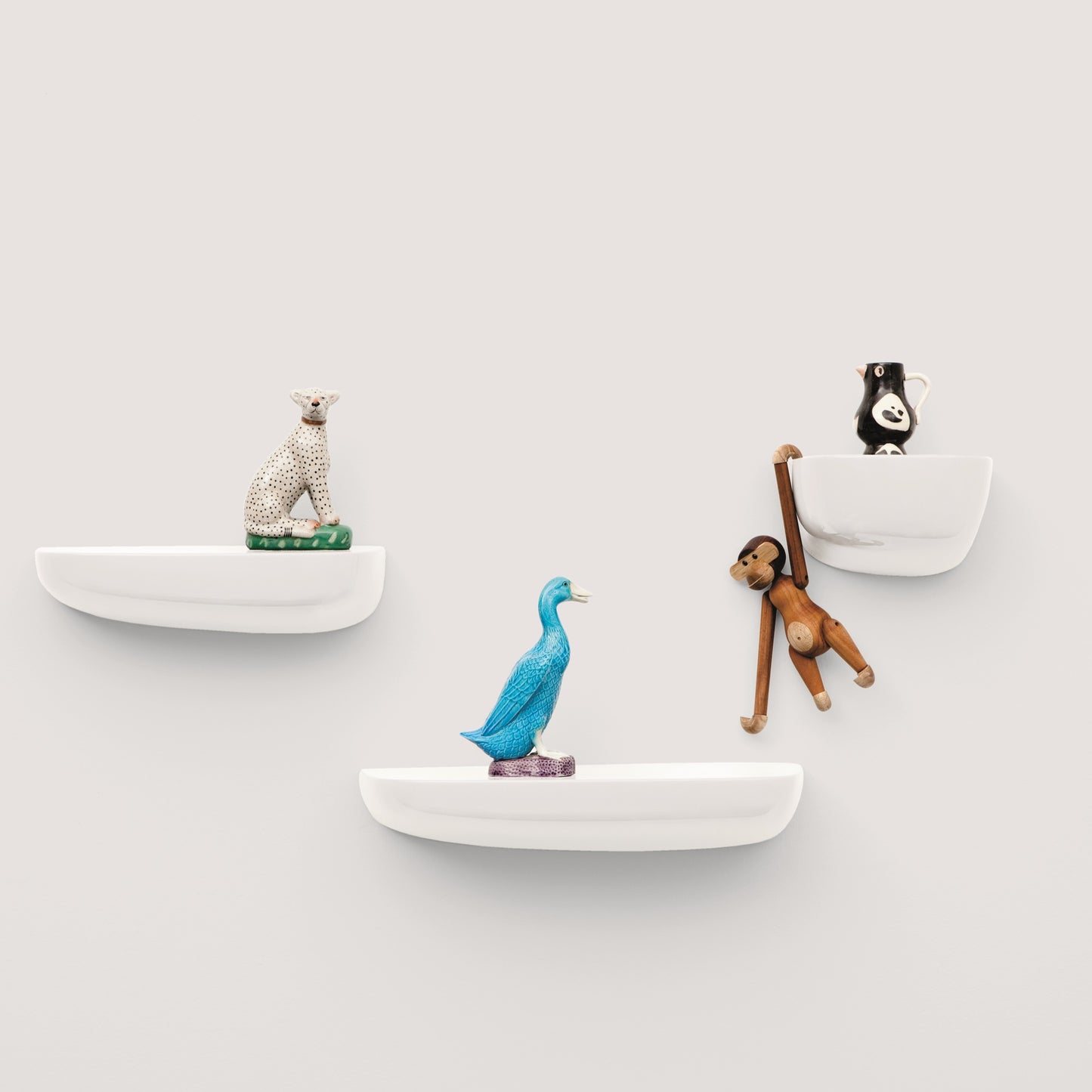 Vitra Corniches Wandregal medium weiß