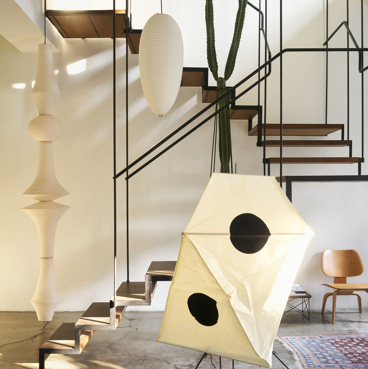 Vitra Akari Light Sculptures Pendant Lights Pendelleuchten Papier Noguchi