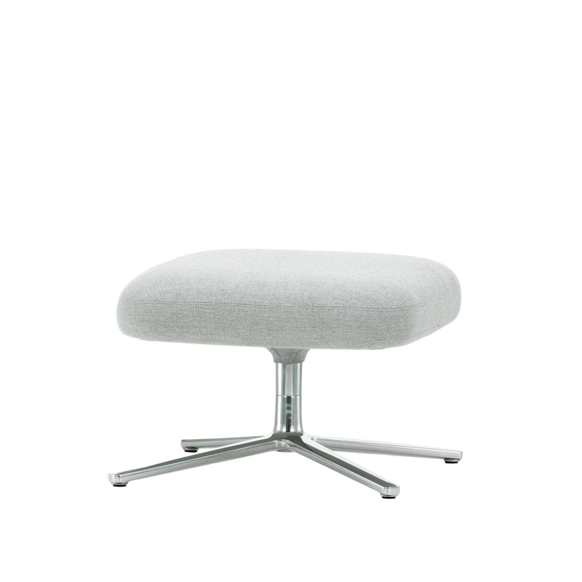 Vitra Repos Ottoman Hocker einzeln mit Viersternfuß