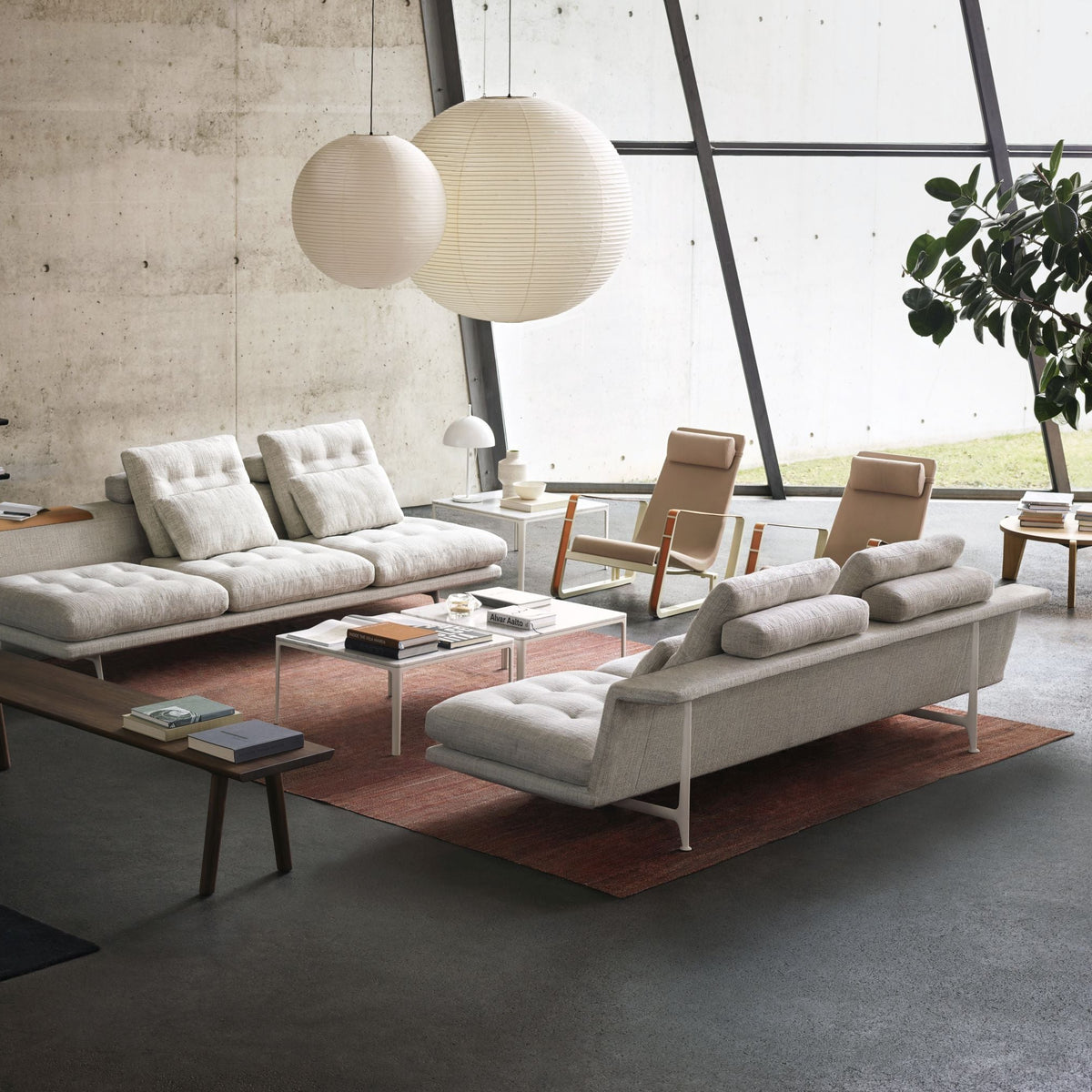 Vitra Akari Light Sculptures Pendant Lights Pendelleuchten Papier Noguchi
