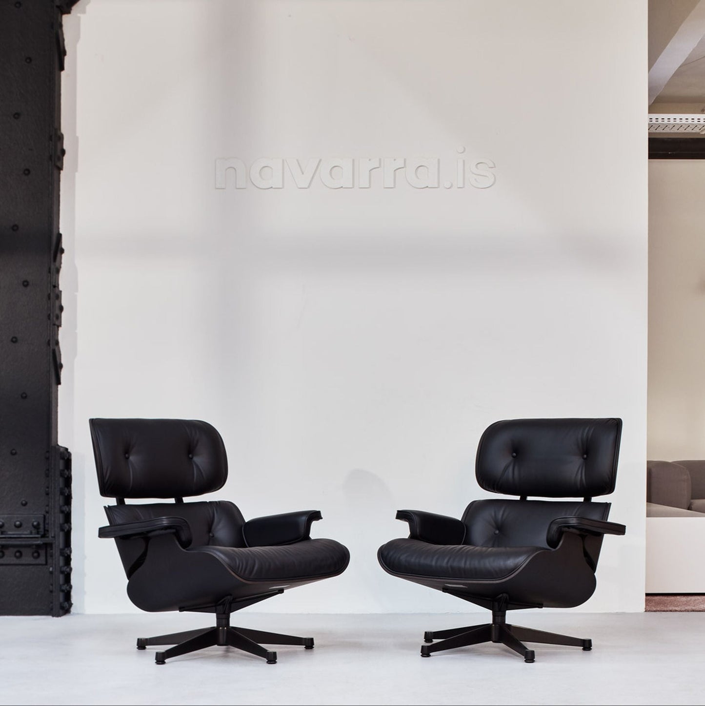 Vitra Eames Lounge Chair Relax-Sessel einzeln Stoff / Leder & Furnier