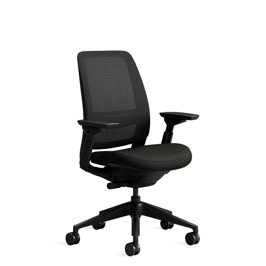 Steelcase Series 2 Bürostuhl Netzrücken & Armlehnen Bezug Atlantic - konfigurierbar