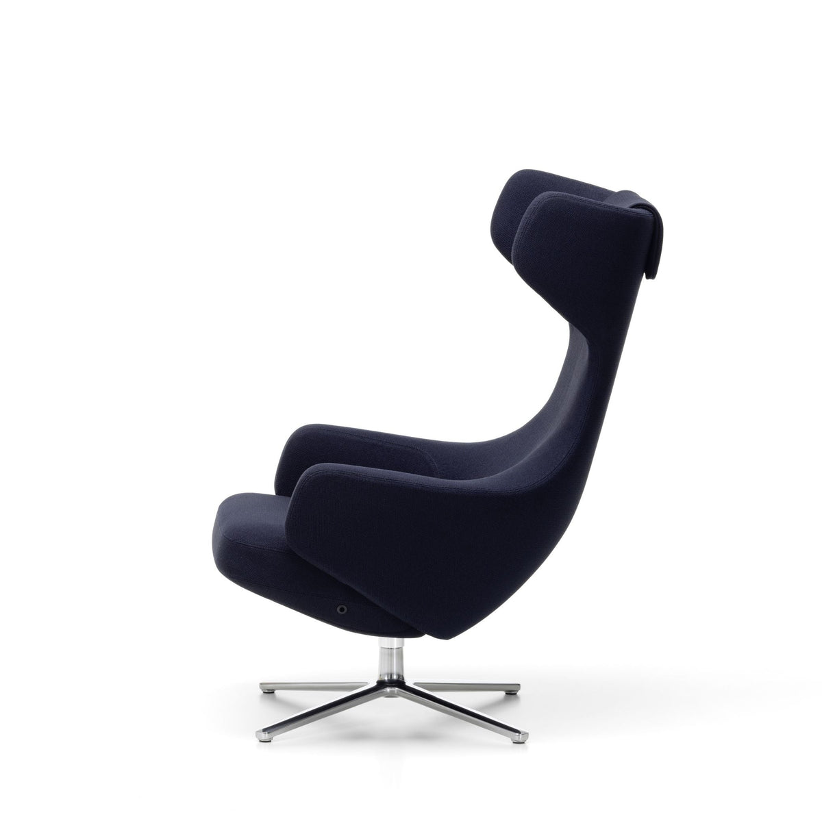 Vitra Grand Repos Loungesessel drehbar Ohrensessel einzeln Synchronmechanik