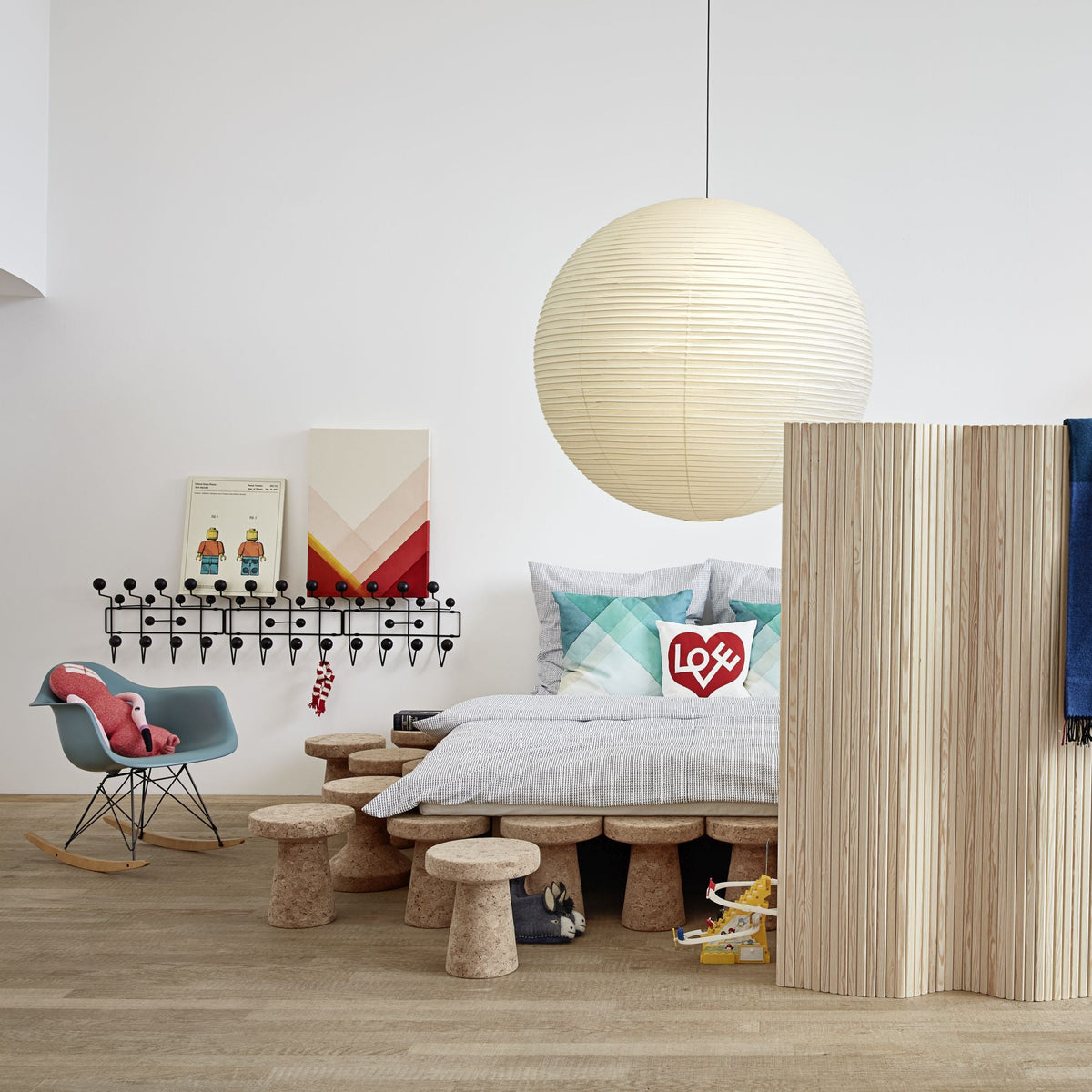 Vitra Akari Light Sculptures Pendant Lights Pendelleuchten Papier Noguchi