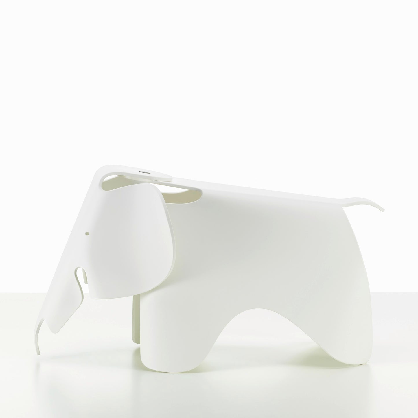 Vitra Eames Elephant Hocker Sitzobjekt weiss