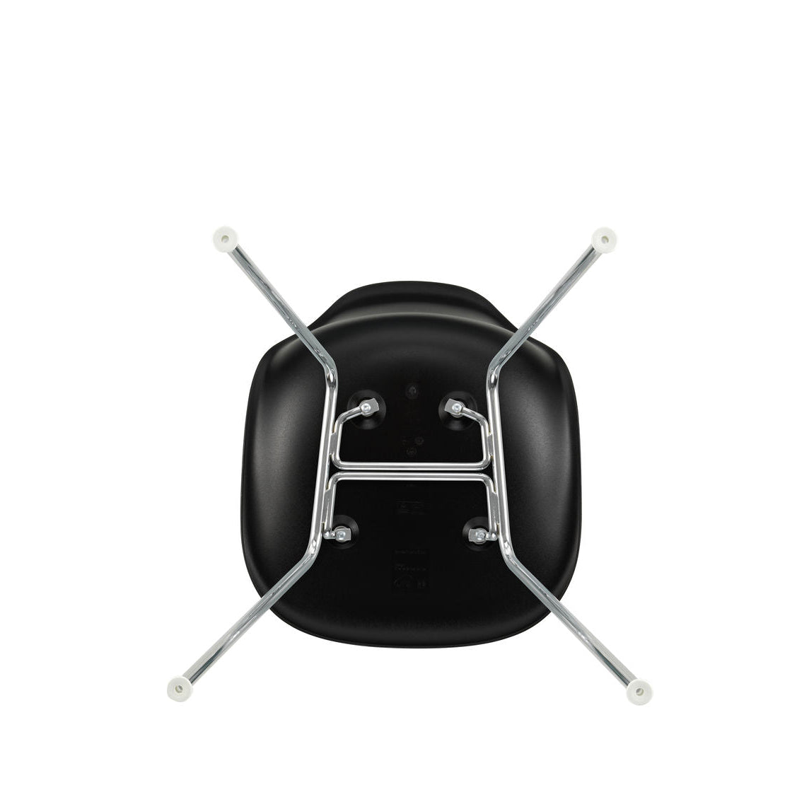 Vitra Eames Plastic Side Chair DSX RE Stuhl Kunststoff 4-Fuß chrom