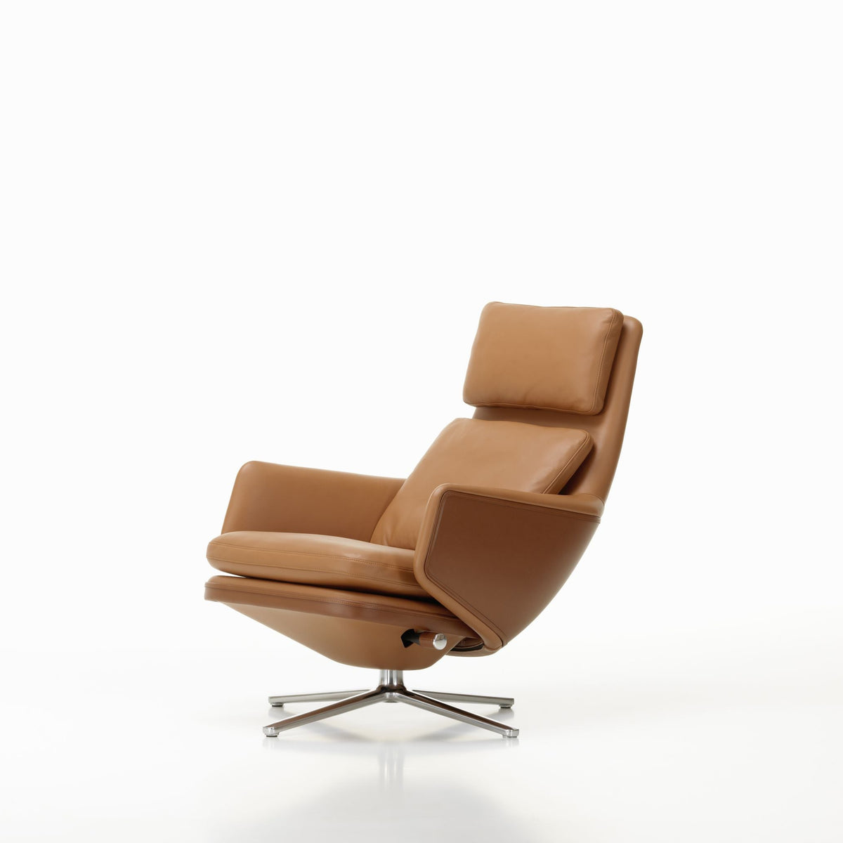 Vitra Grand Relax Loungesessel drehbar hoher Sessel einzeln Synchronmechanik