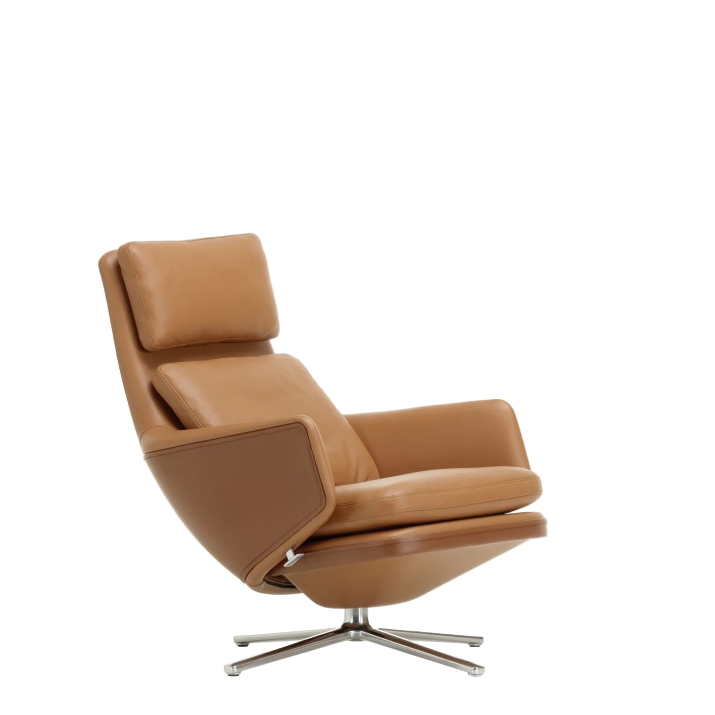 Vitra Grand Relax Loungesessel drehbar hoher Sessel einzeln Synchronmechanik