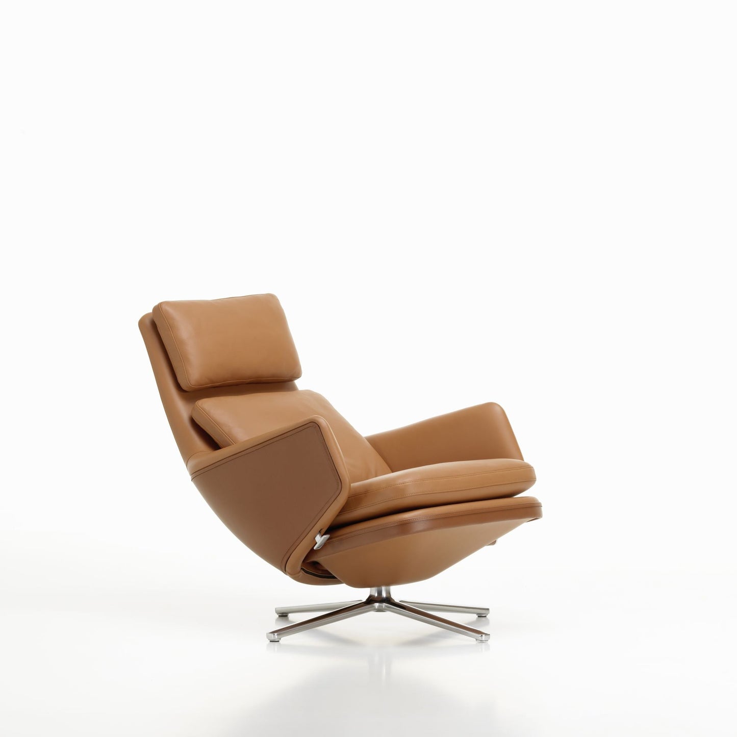Vitra Grand Relax Loungesessel drehbar hoher Sessel einzeln Synchronmechanik