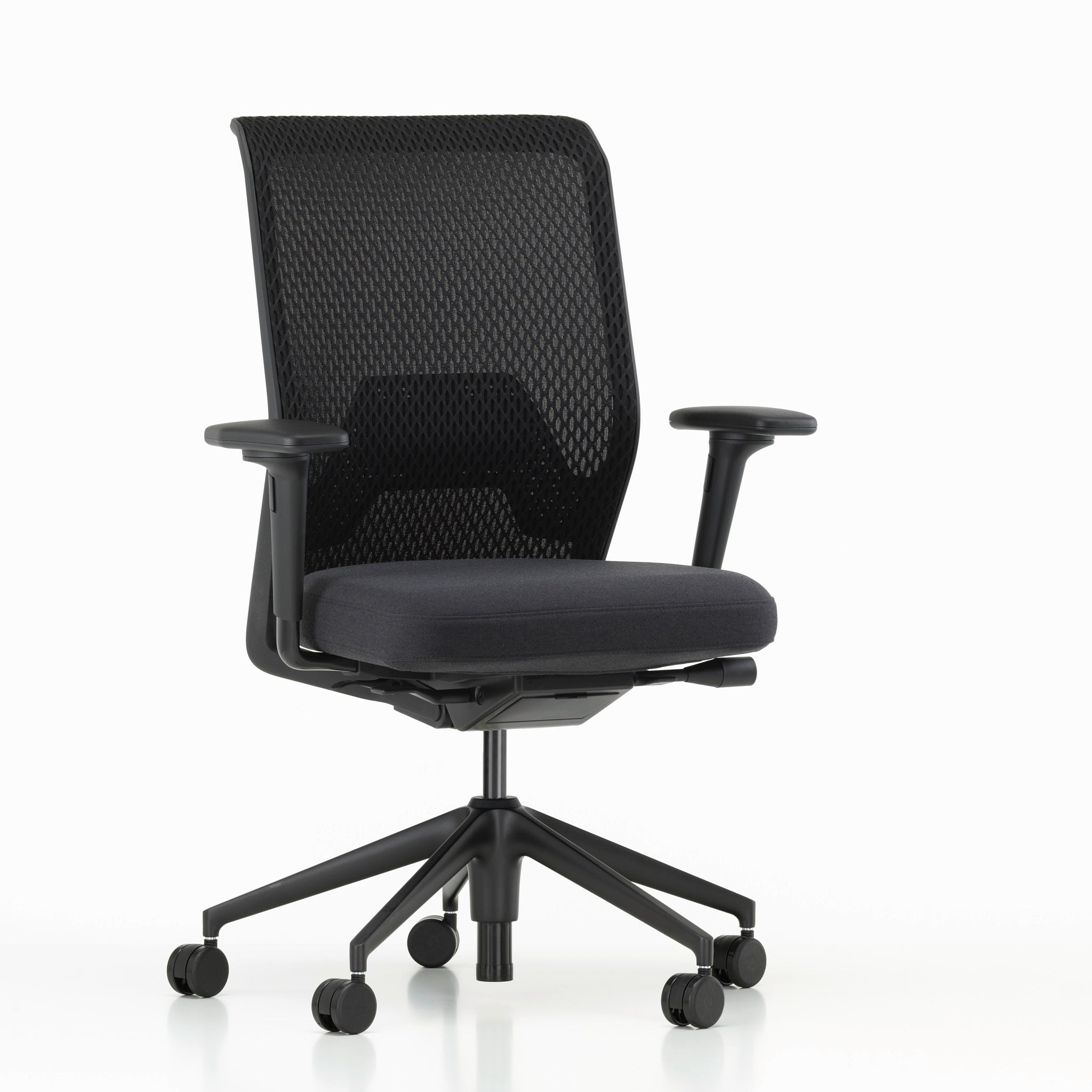 Vitra ID Mesh Bürostuhl mit Netzrücken Diamond Mesh Sitzbezug Laser RE