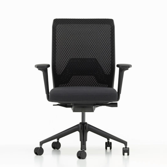 Vitra ID Mesh Bürostuhl mit Netzrücken Diamond Mesh Sitzbezug Volo