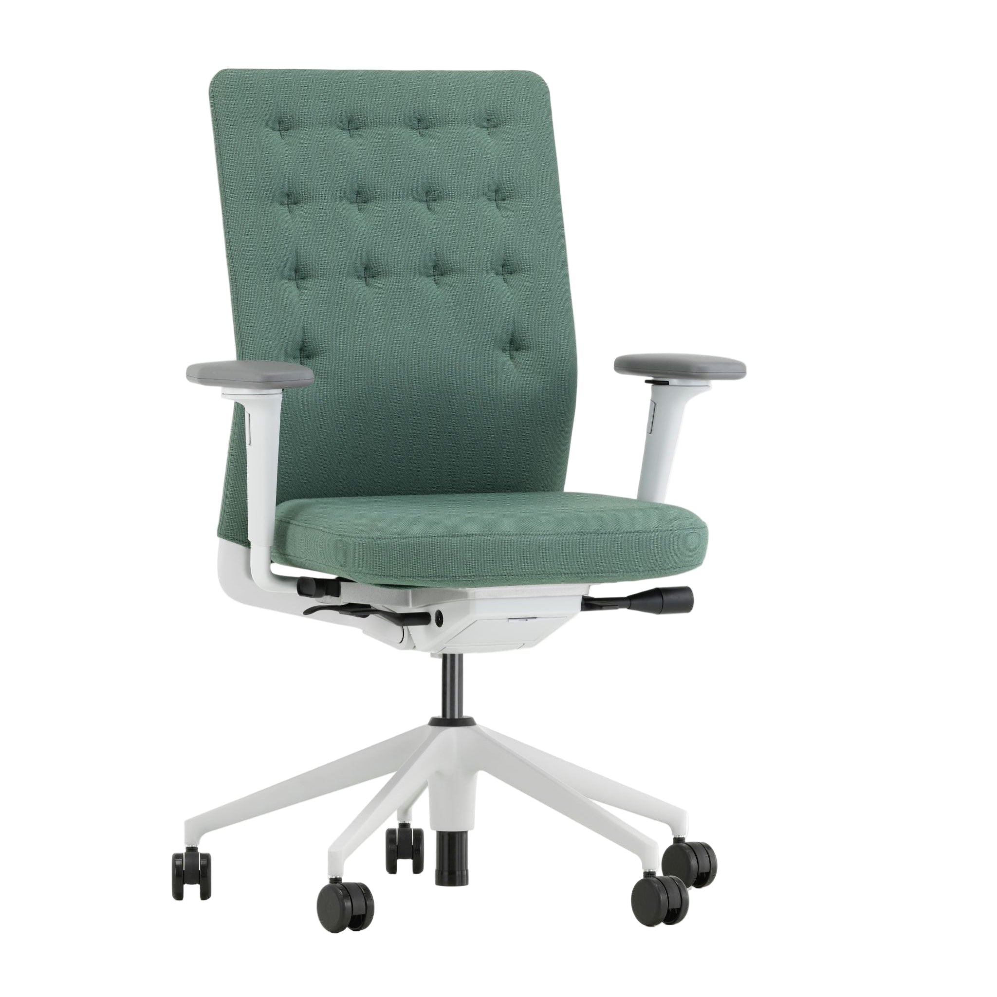 Vitra ID Trim Bürostuhl Sitz- und Rückenlehne gepolstert Bezug Laser RE