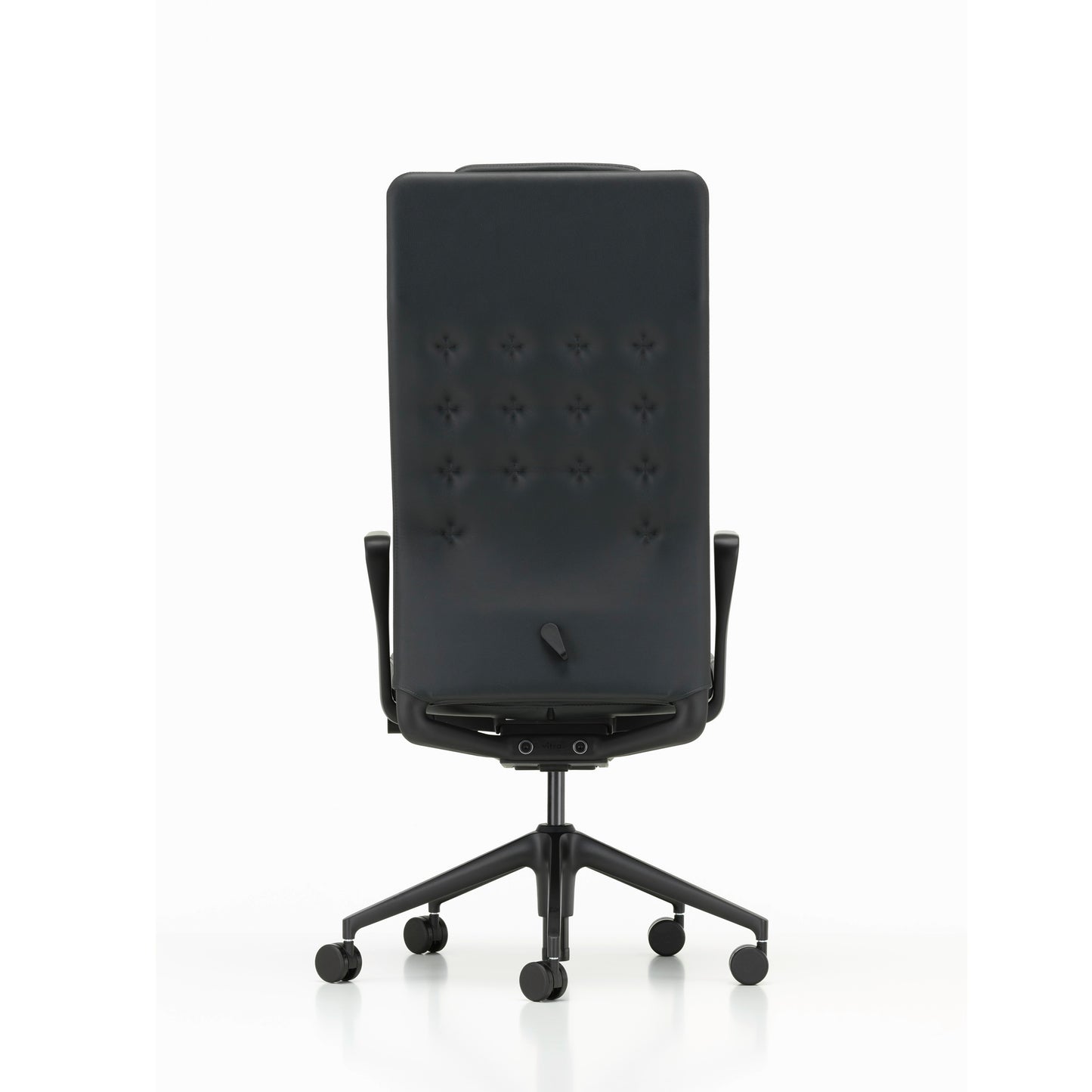 Vitra ID Trim L Bürostuhl hohe Rückenlehne mit Kopfstütze Bezug Plano