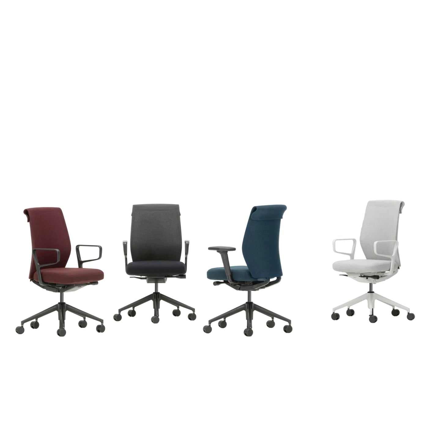 Vitra ID Cloud Bürostuhl Rücken Duo Knit Sitzbezug Laser RE