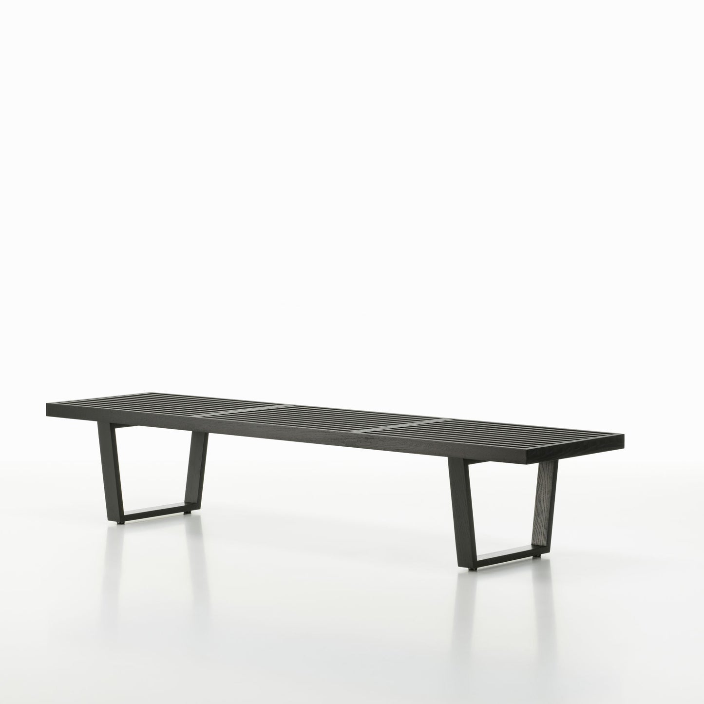 Vitra Nelson Bench Sitzbank Esche Natur/Schwarz
