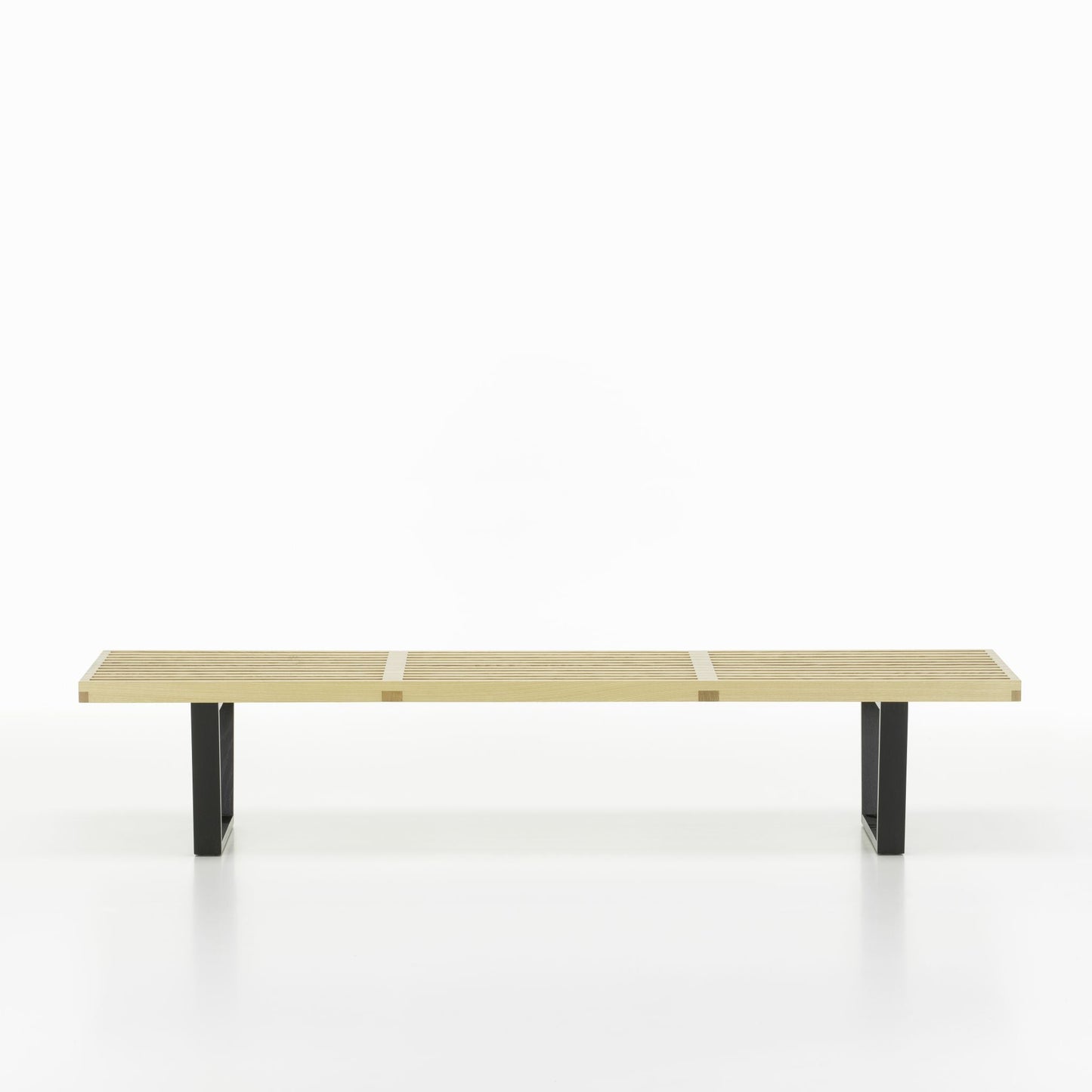 Vitra Nelson Bench Sitzbank Esche Natur/Schwarz