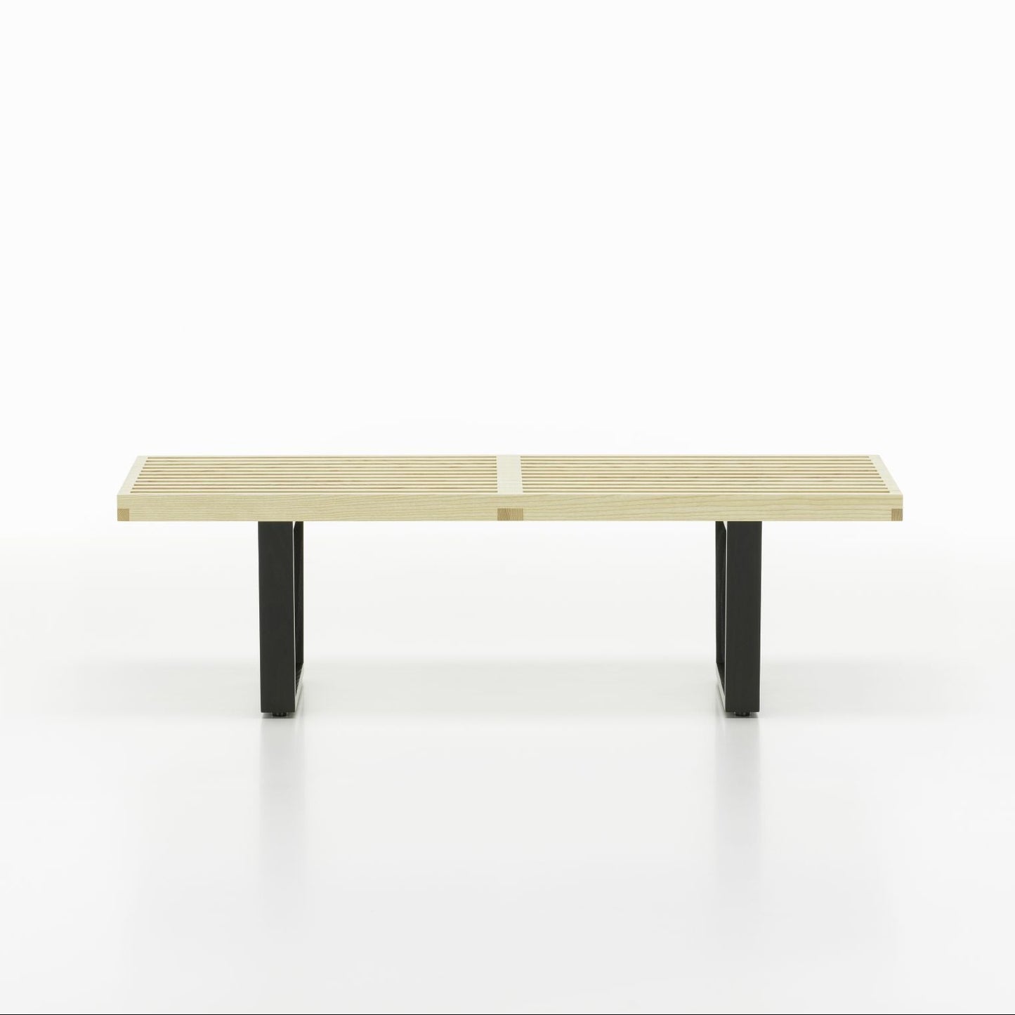 Vitra Nelson Bench Sitzbank Esche Natur/Schwarz