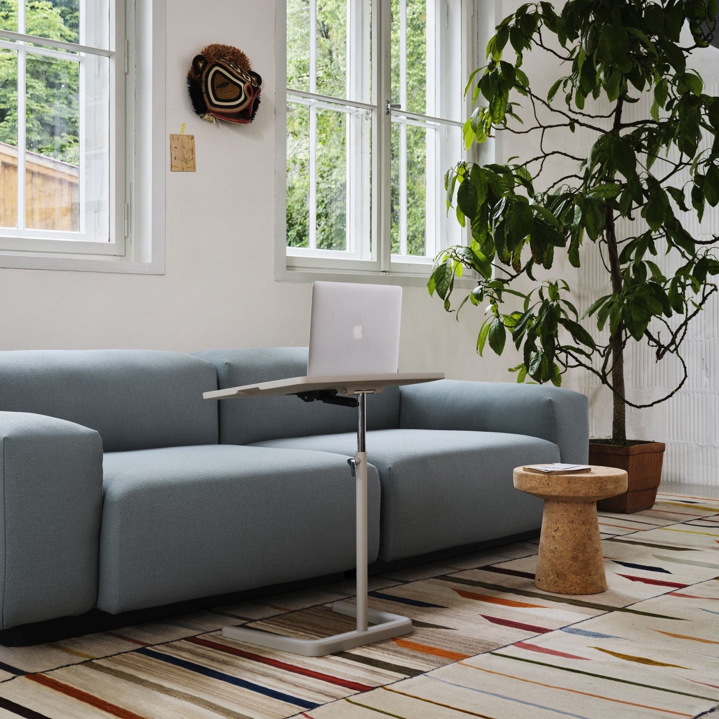 Vitra Cork Family Jasper Morrison Hocker Beistelltisch rund