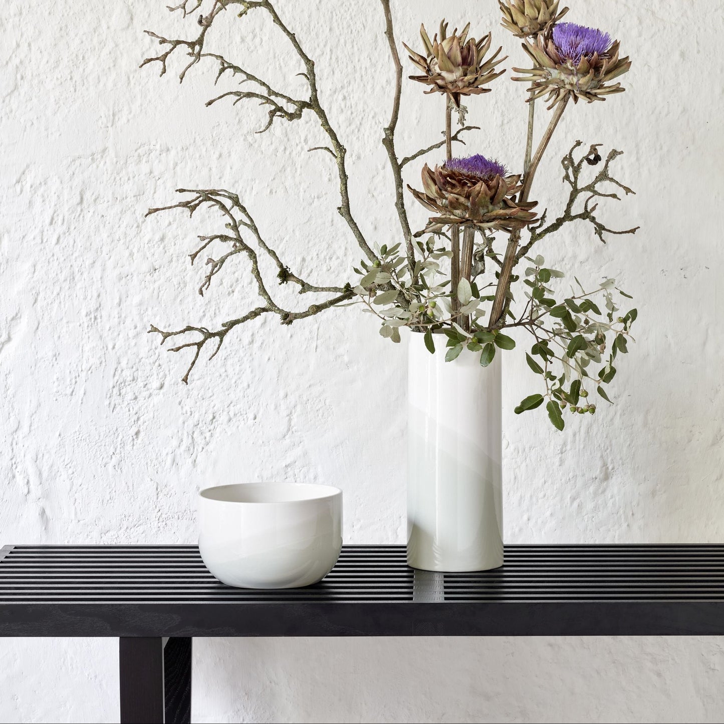 Vitra Nelson Bench Sitzbank Esche Natur/Schwarz