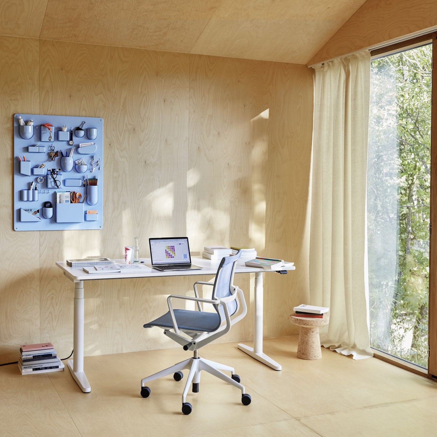 Vitra Cork Family Jasper Morrison Hocker Beistelltisch rund