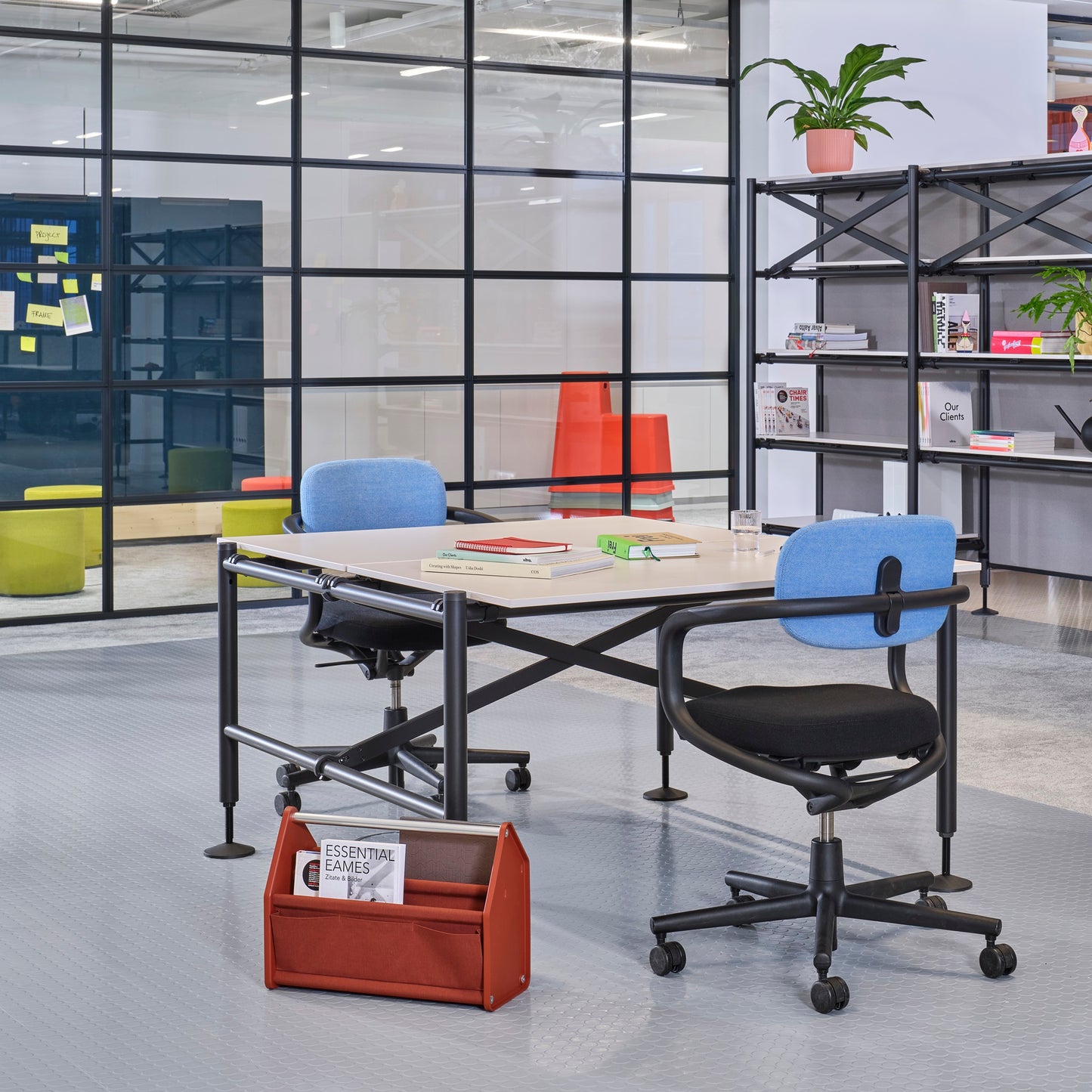 Vitra Locker Box RE Aufbewahrungsbox Kunststoff recycelt - Farbe wählbar