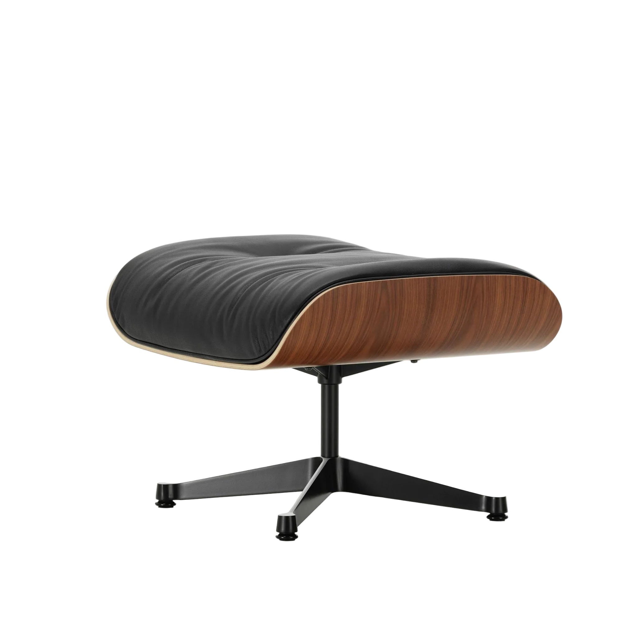 Vitra Eames Ottoman für Lounge Chair Hocker einzeln Stoff / Leder & Furnier