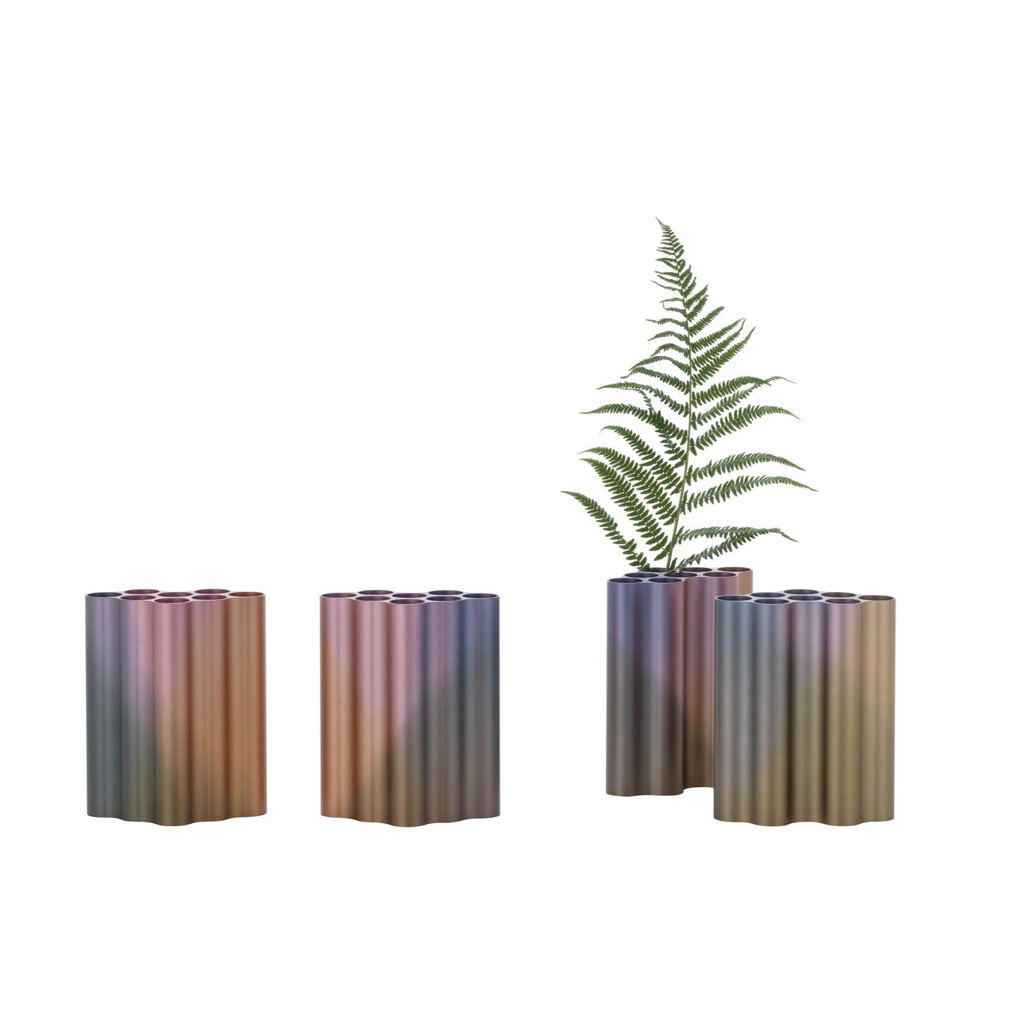 Vitra Nuage Vase métallique medium abstrait – Designvase mit skulpturalem Charakter