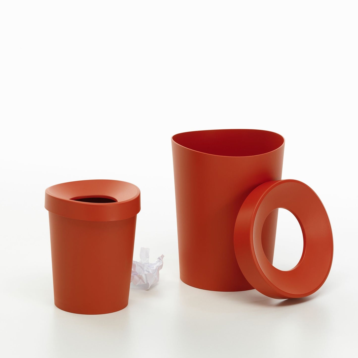 Vitra Happy Bin L Papierkorb groß rund mit abnehmbarem Ring