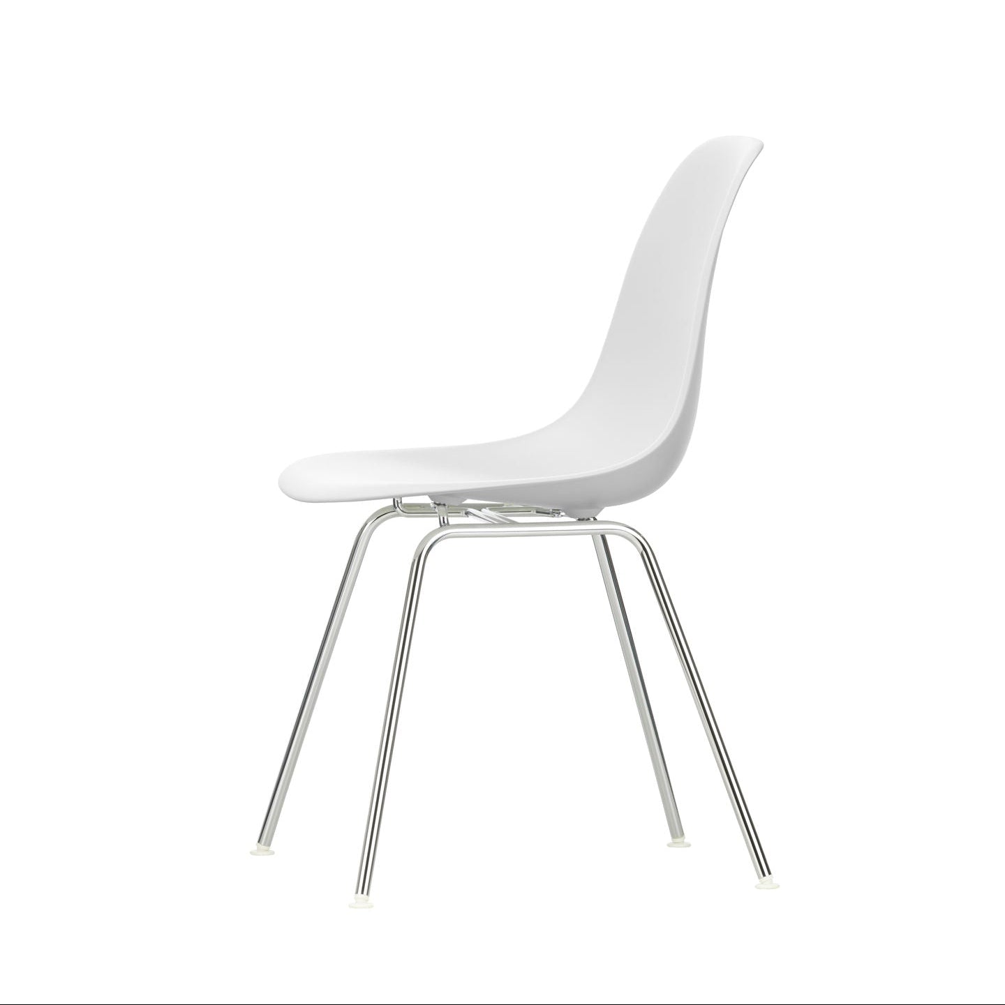Vitra Eames Plastic Side Chair DSX RE Stuhl Kunststoff 4-Fuß chrom