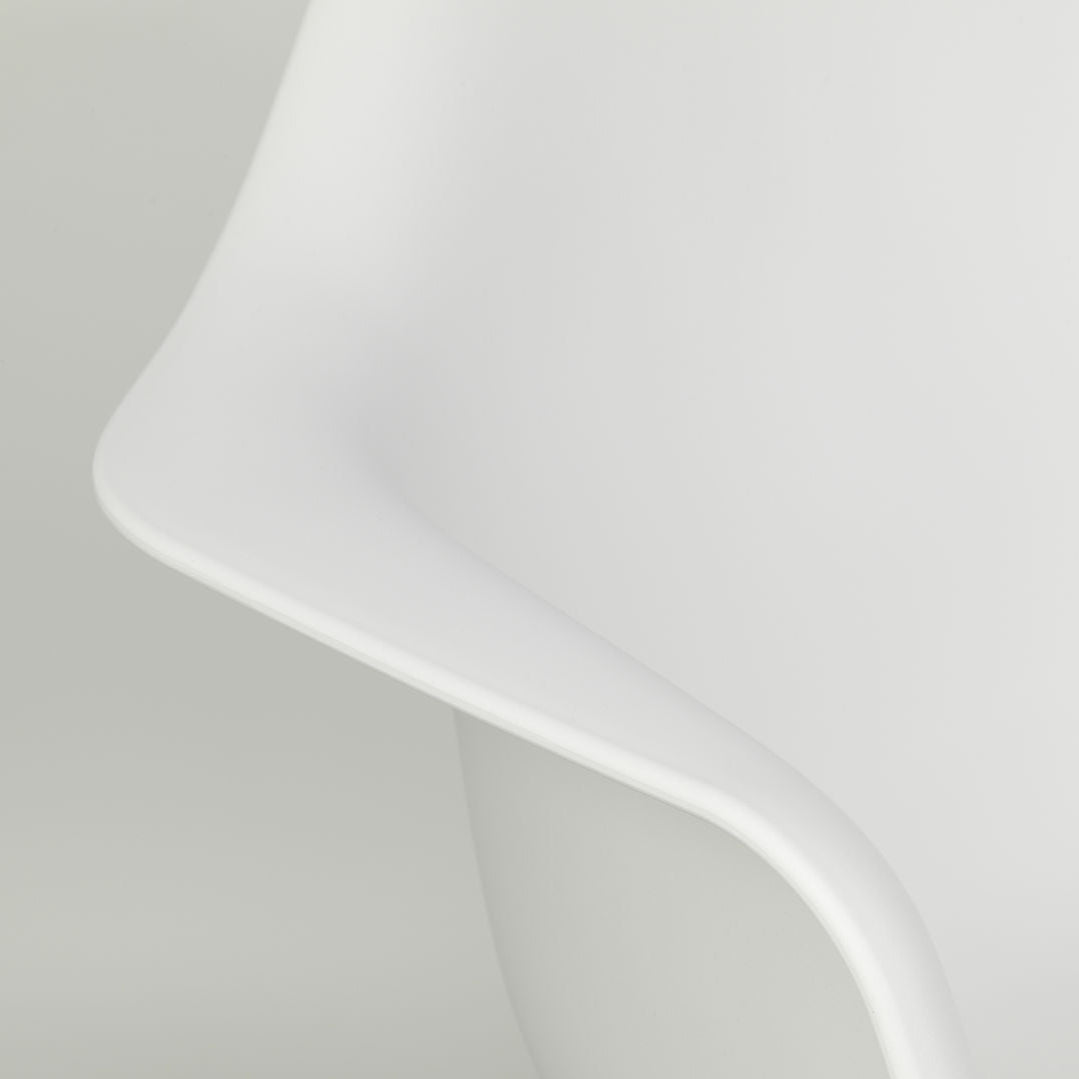 Vitra Eames Plastic Armchair DAX RE Stuhl mit Armlehne 4-Fuß chrom