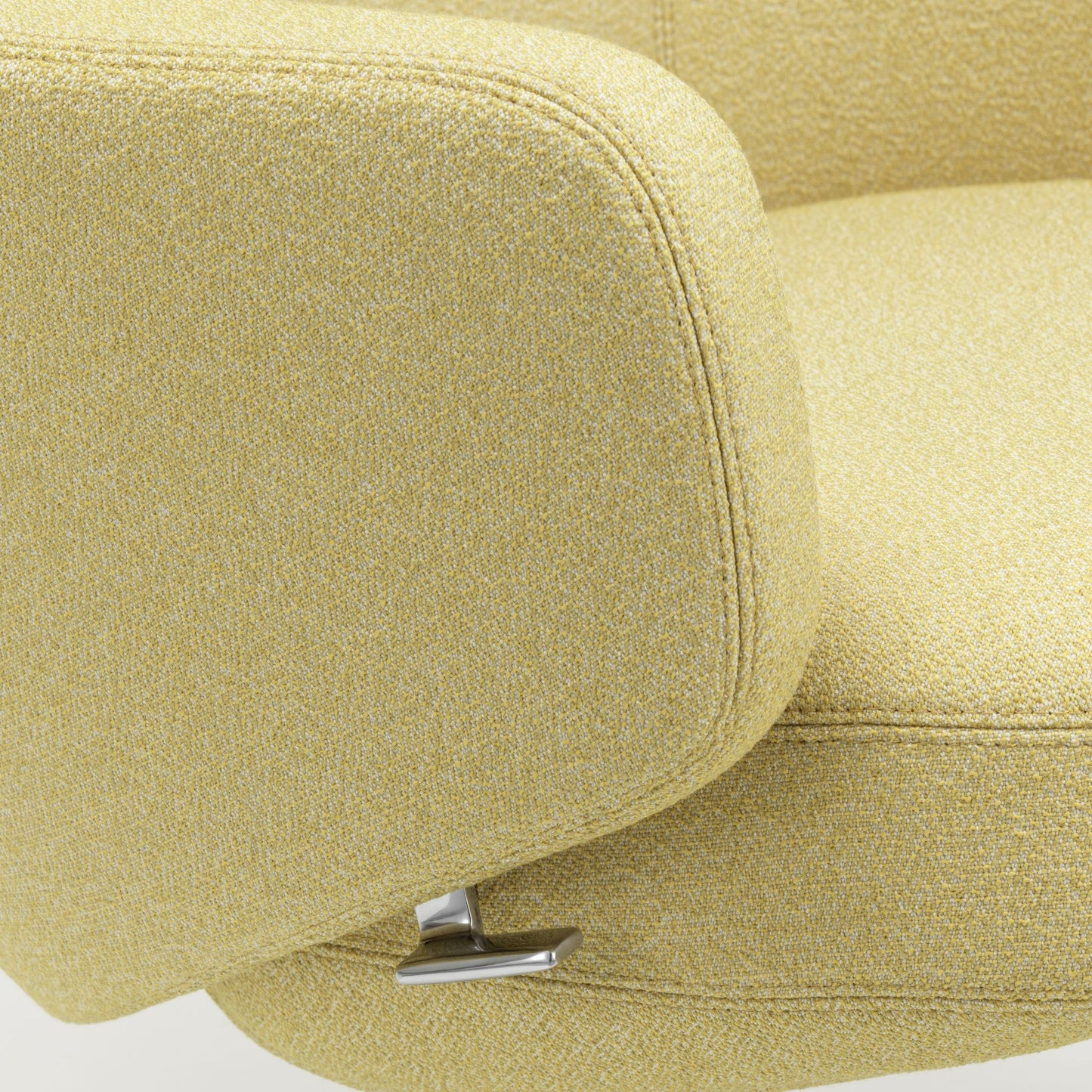 Vitra Repos Loungesessel drehbar mit Ottoman hoher Sessel & Hocker