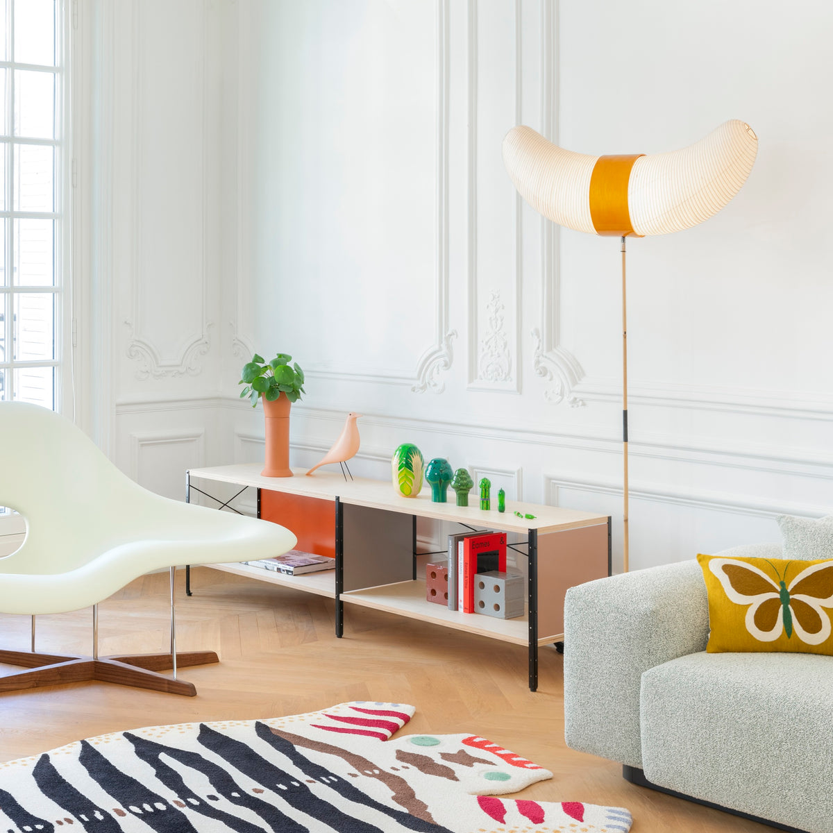Vitra Akari Light Sculptures Floor Lights Bodenleuchten Papier Noguchi