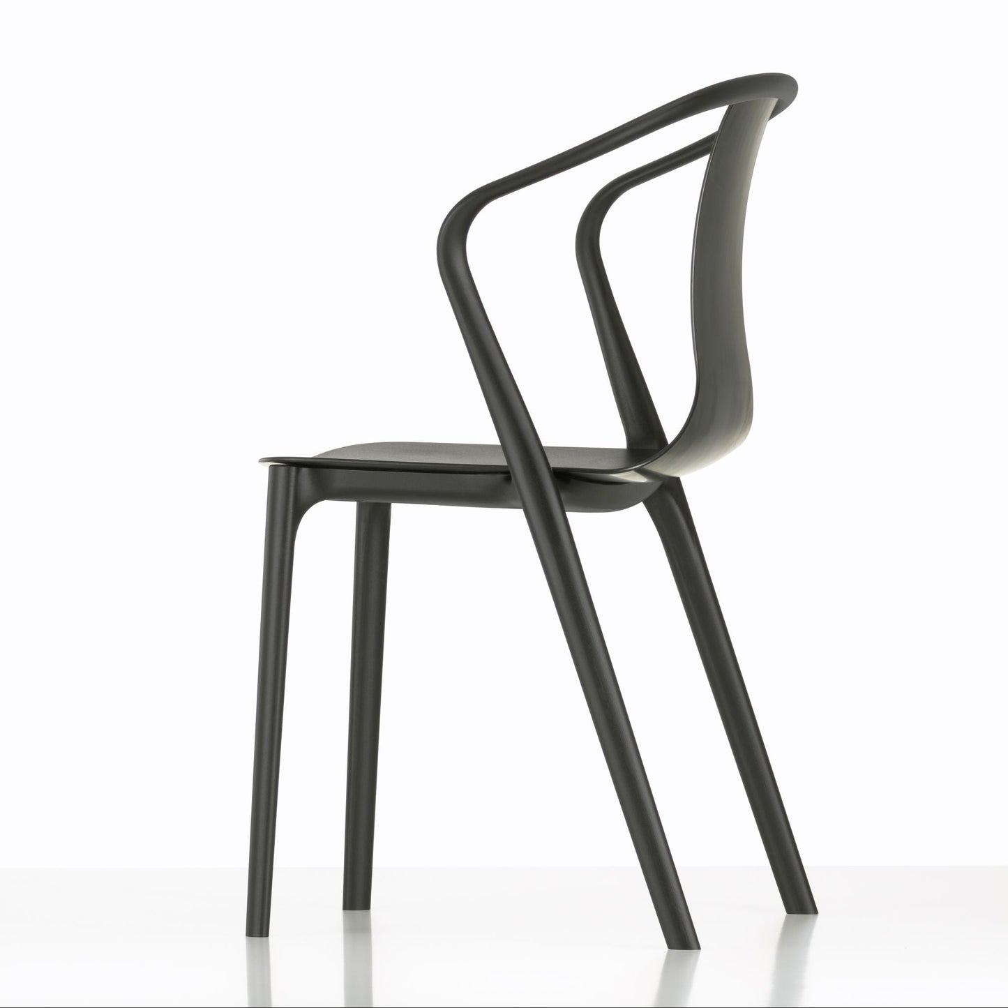 Vitra Belleville Chair Stuhl Kunststoff / Holz stapelbar Indoor & Outdoor