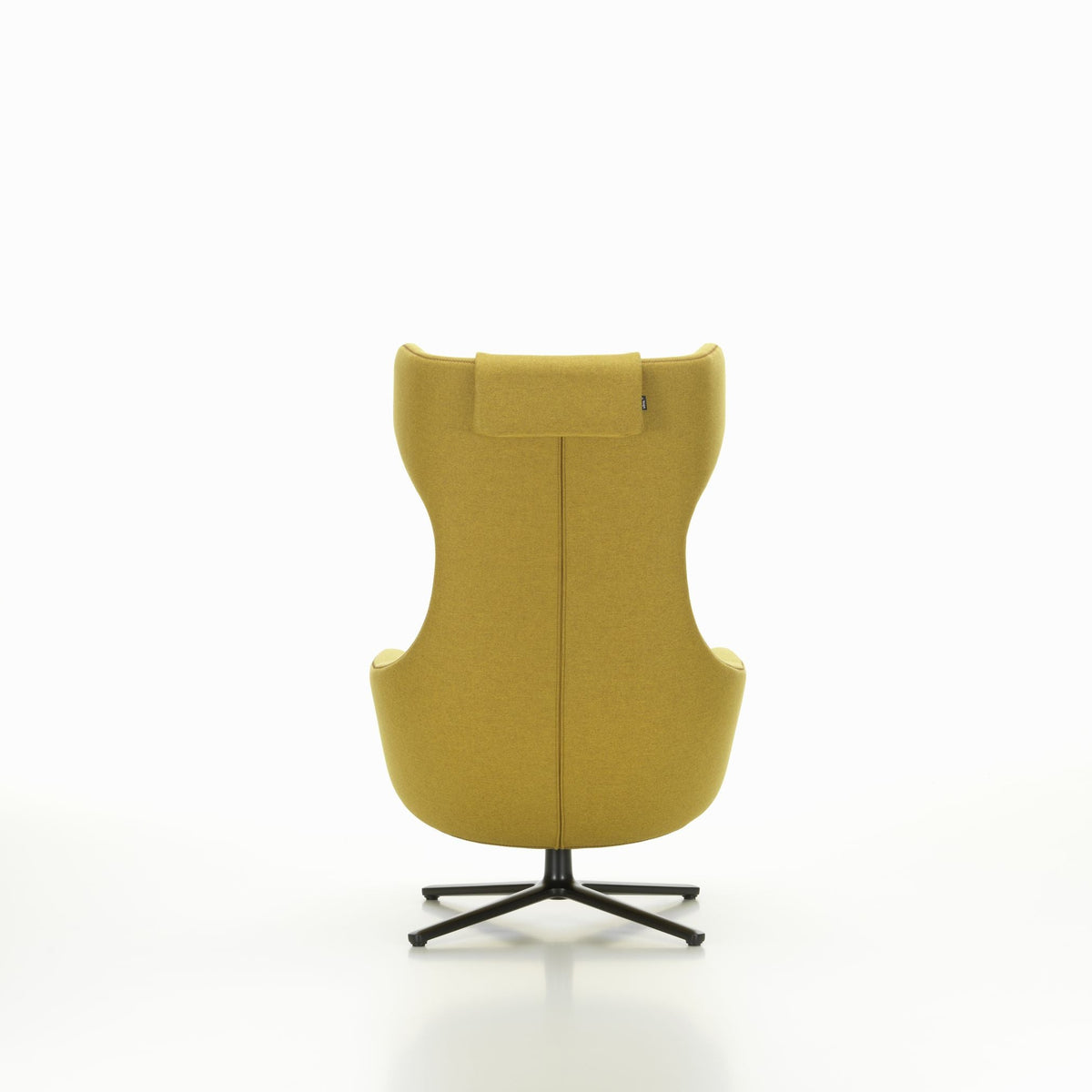 Vitra Grand Repos Loungesessel drehbar mit Ottoman Ohrensessel & Hocker