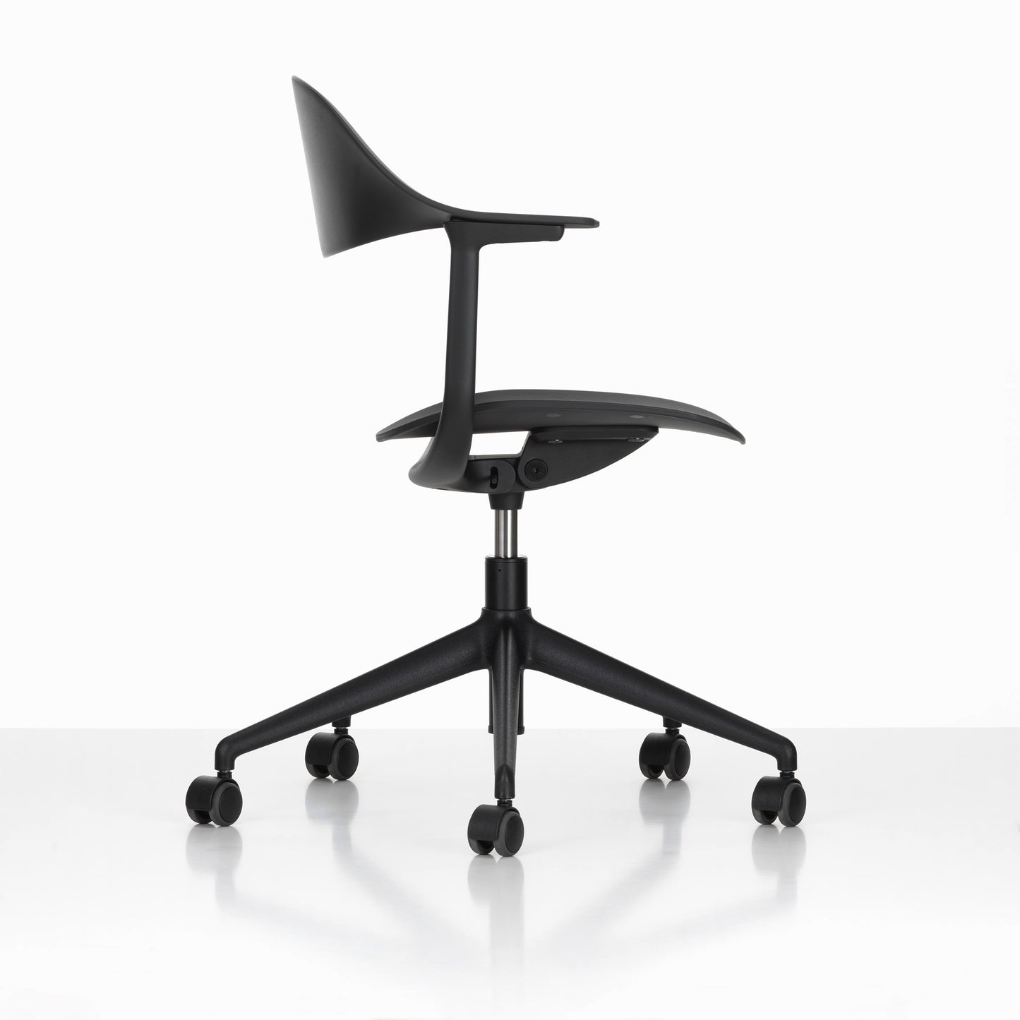 Vitra Mynt Bürostuhl Sitz + Rücken Kunststoff basic dark RE 5-Stern-Fuß