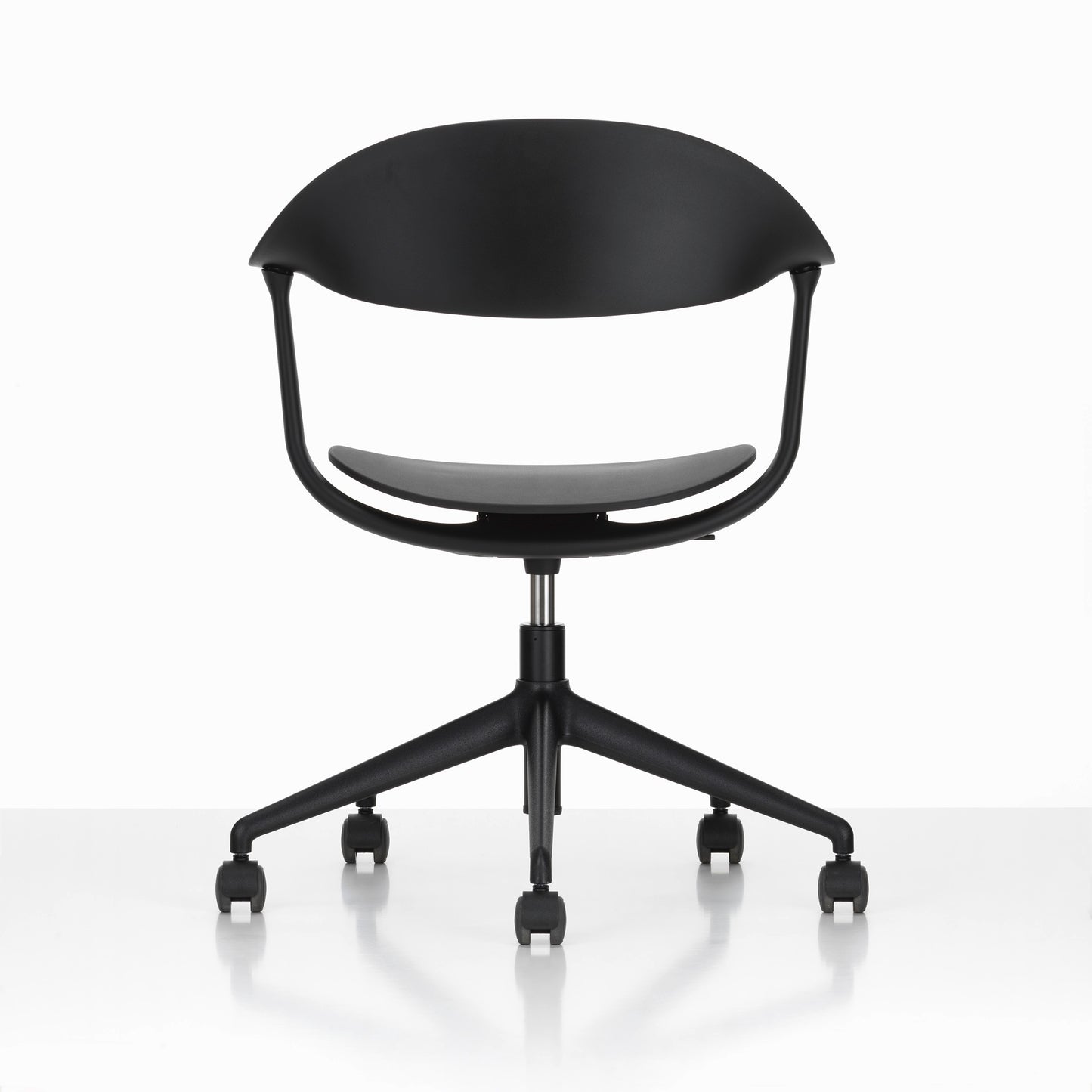 Vitra Mynt Bürostuhl Sitz + Rücken Kunststoff basic dark RE 5-Stern-Fuß