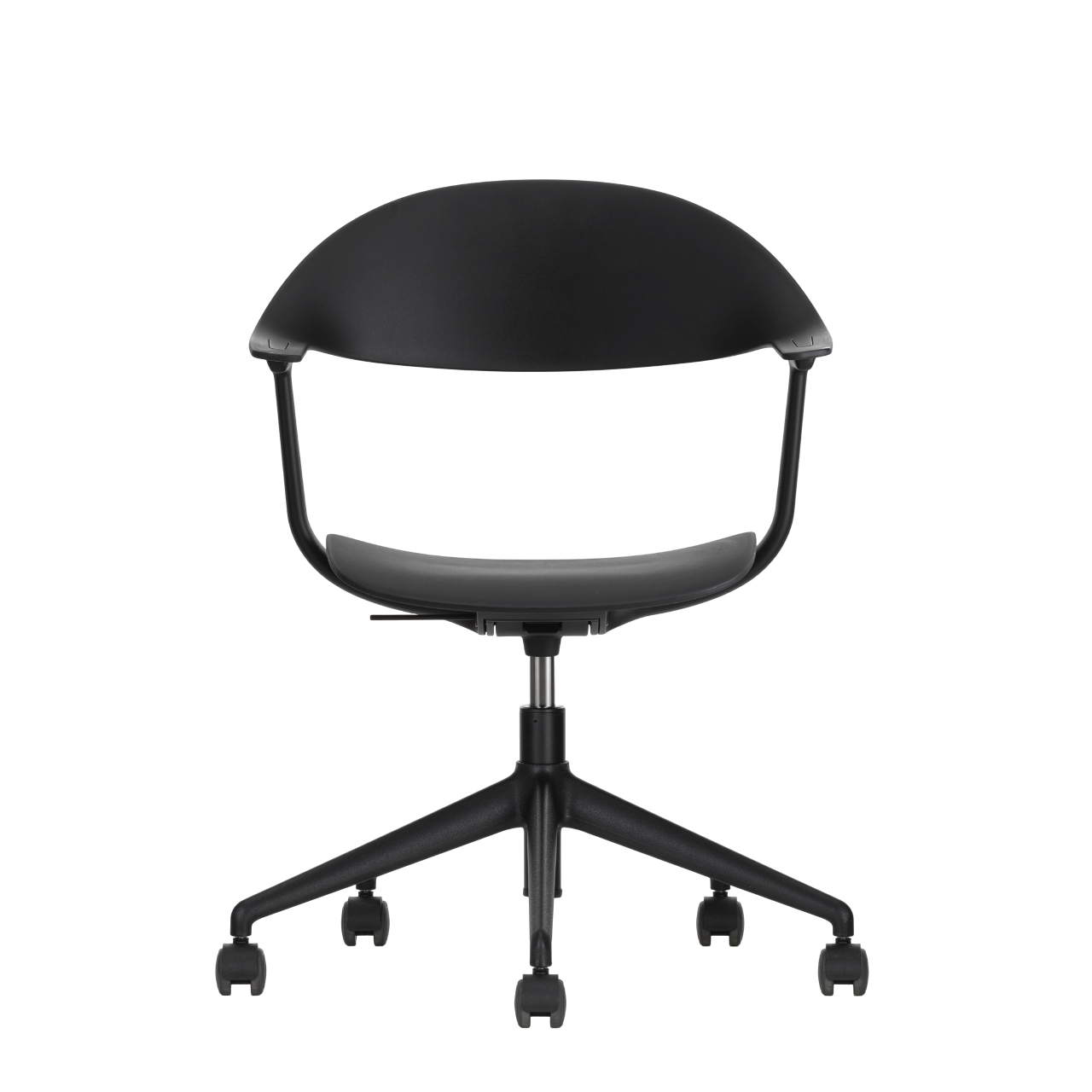 Vitra Mynt Bürostuhl Sitz + Rücken Kunststoff basic dark RE 5-Stern-Fuß