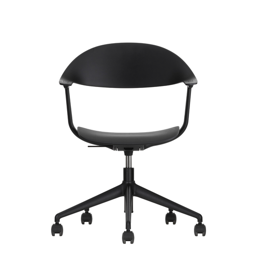 Vitra Mynt Bürostuhl Sitz + Rücken Kunststoff basic dark RE 5-Stern-Fuß