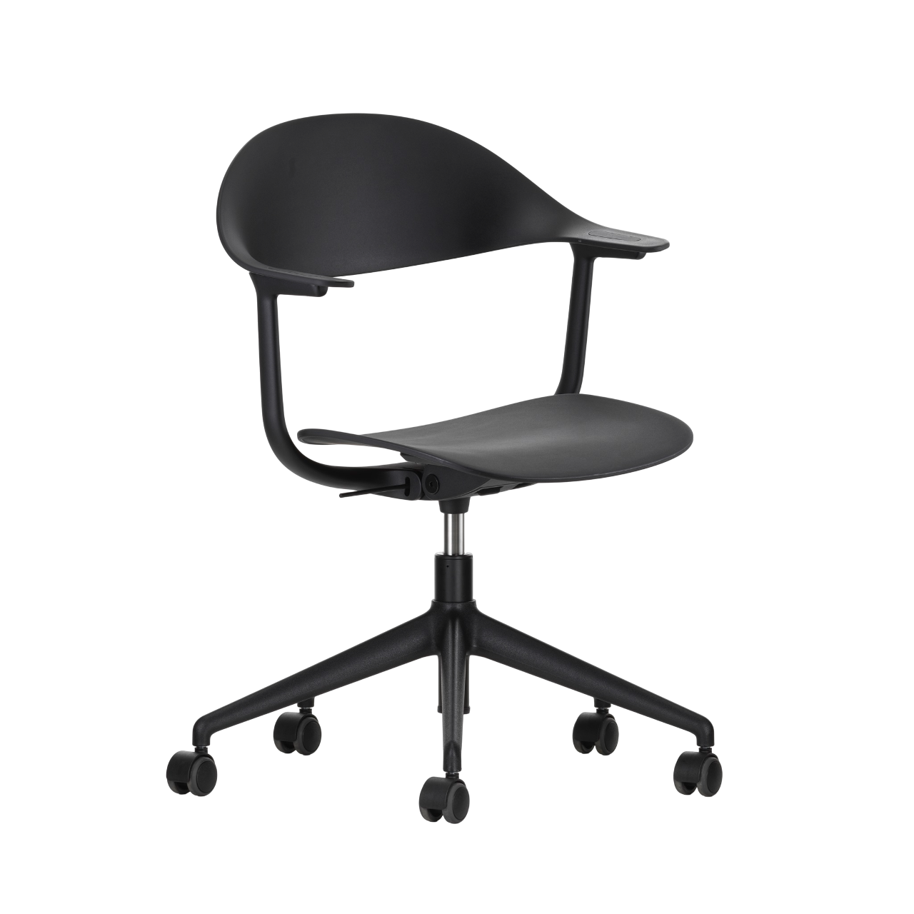 Vitra Mynt Bürostuhl Sitz + Rücken Kunststoff basic dark RE 5-Stern-Fuß