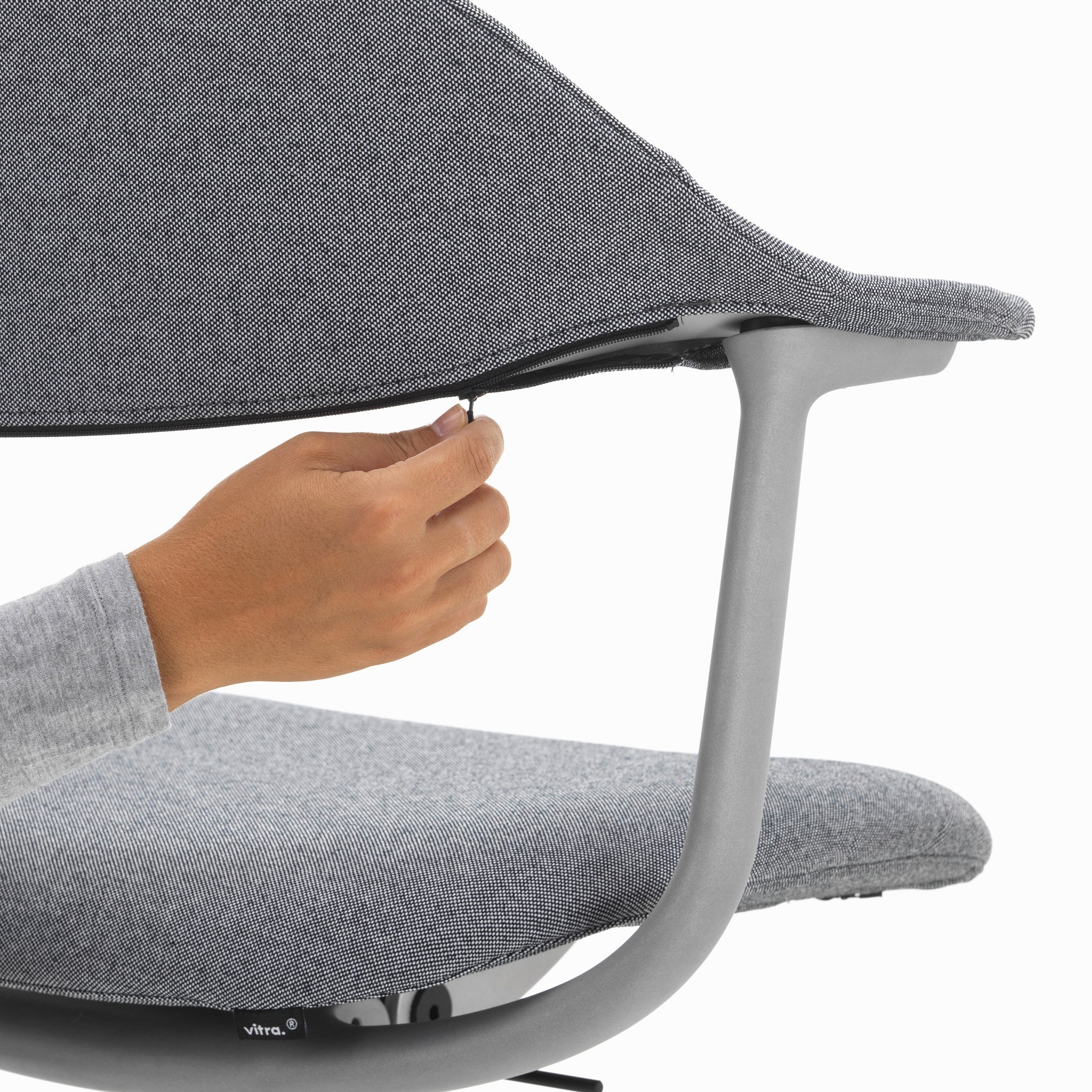 Vitra Polsterung für Mynt Stuhl Stoff Plano