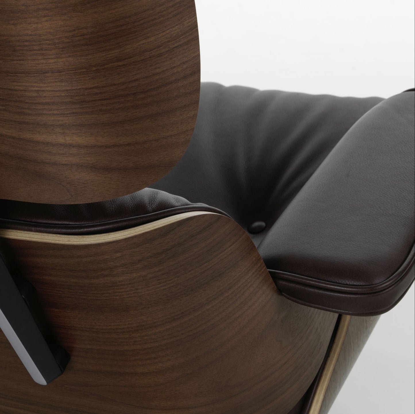 Vitra Eames Lounge Chair & Ottoman Relax-Sessel mit Hocker Stoff / Leder