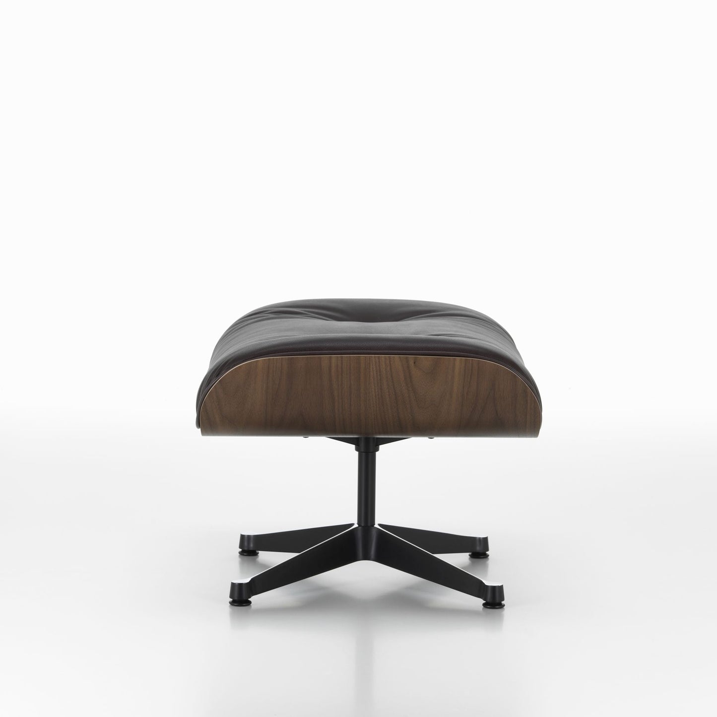 Vitra Eames Ottoman für Lounge Chair Hocker einzeln Stoff / Leder & Furnier