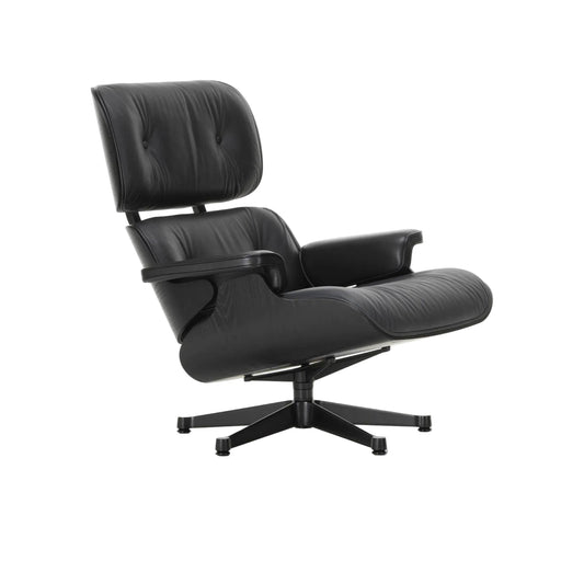 Vitra Eames Lounge Chair Relax-Sessel einzeln Stoff / Leder & Furnier
