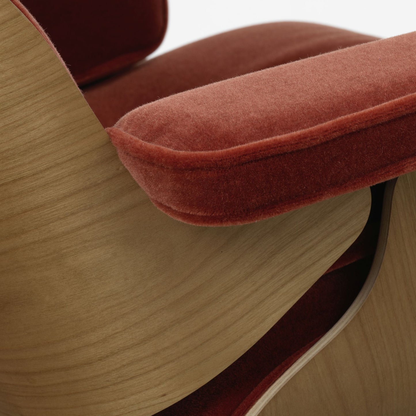 Vitra Eames Lounge Chair & Ottoman Relax-Sessel mit Hocker Stoff / Leder